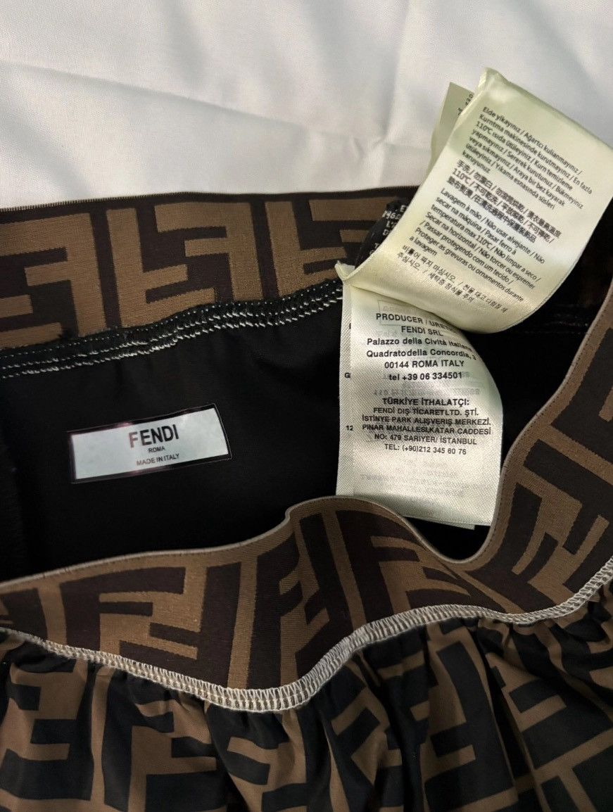 Fendi Fendi Zucca FF Monogram Athletic/Beach Tights Shorts Size 28" / US 6 / IT 42 - 7 Thumbnail