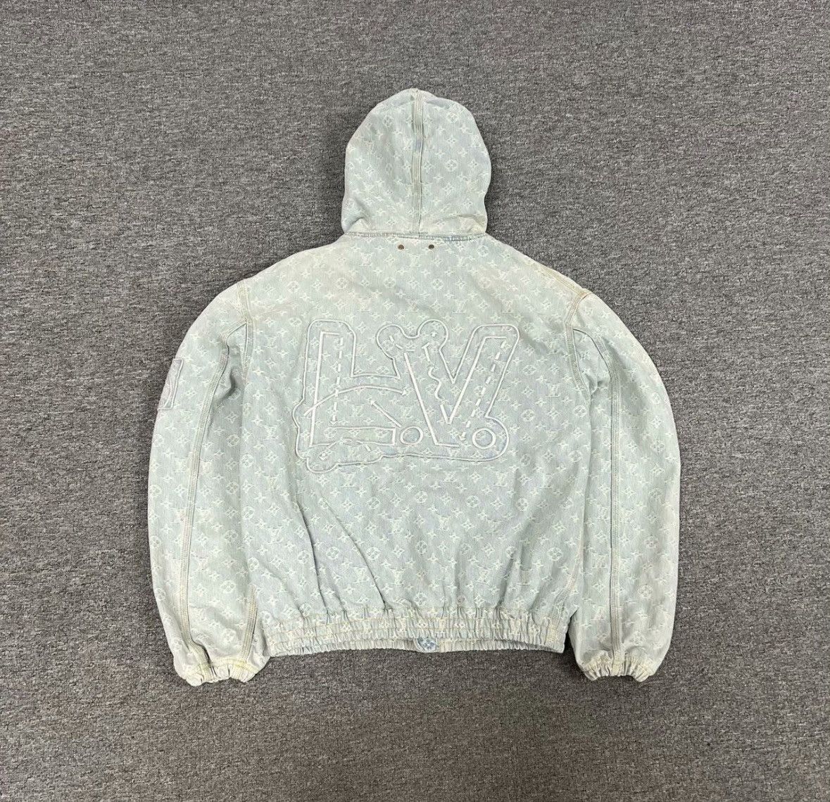 Louis Vuitton Louis Vuitton LV nba denim jacket Size US L / EU 52-54 / 3 - 2 Thumbnail