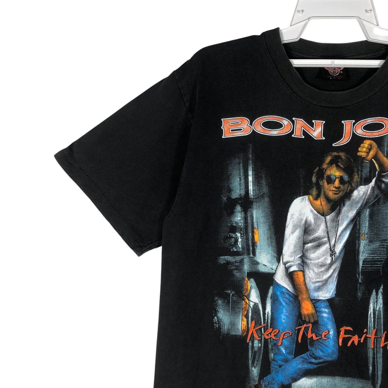 Bon Jovi Vintage Bon Jovi T-Shirt Size US L / EU 52-54 / 3 - 3 Thumbnail