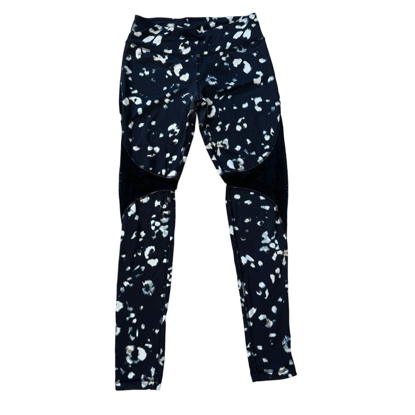Varley Varley Bayview Leggings, Blue/Black Nightstalker Abstract Size 26" / US 2 / IT 38 - 2 Thumbnail