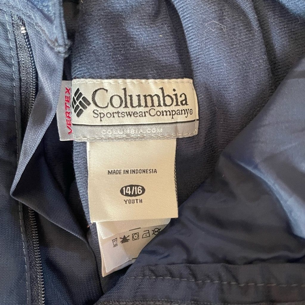 Columbia Columbia Blue Cargo Pants Weather Resistant size 14/16 youth Size US 34 / EU 50 - 2 Thumbnail