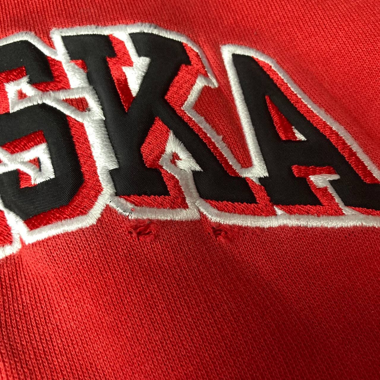 Starter Vintage Nebraska Huskers NCAA Football Distressed Hoodie Size US L / EU 52-54 / 3 - 4 Thumbnail