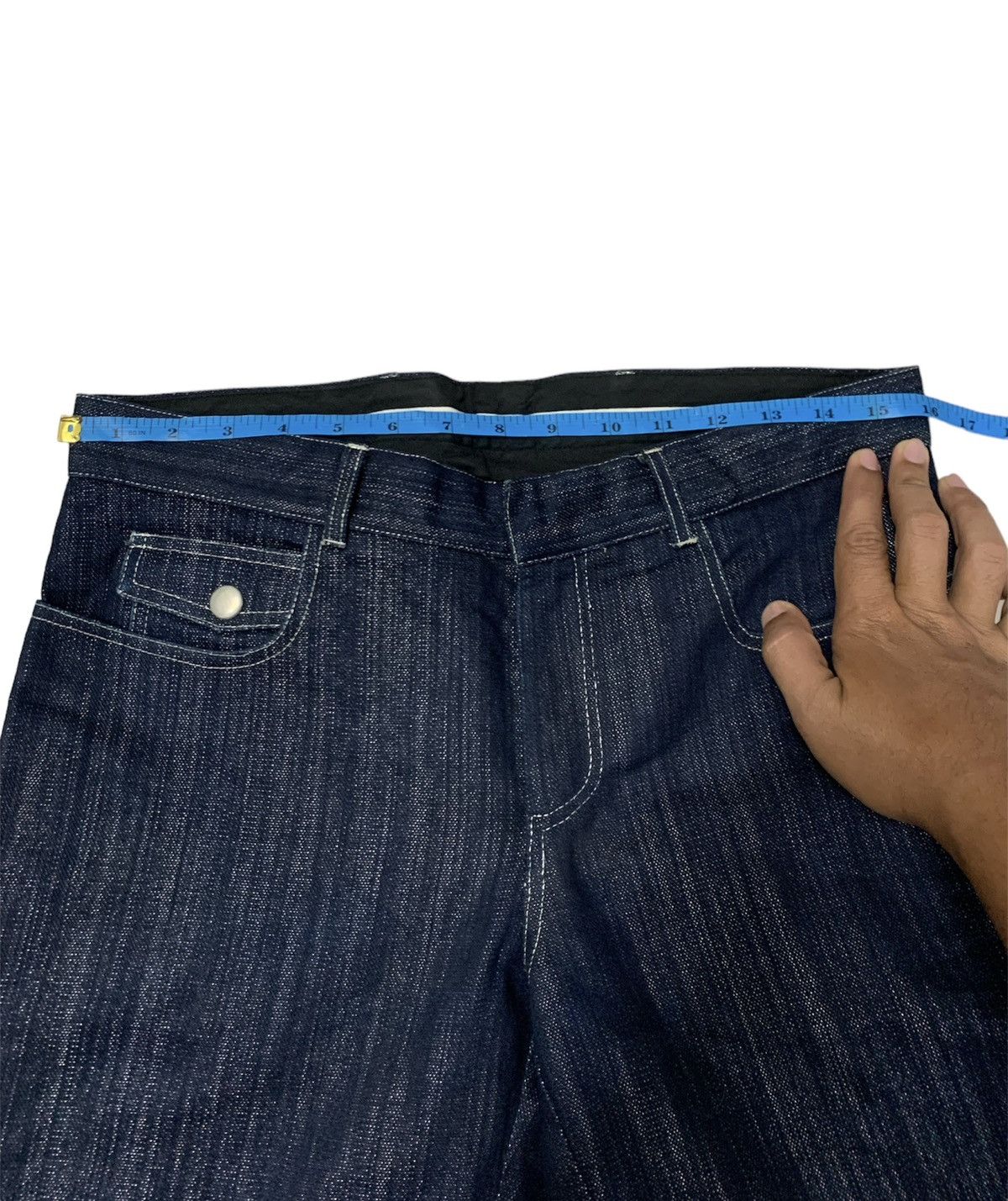 Kris Van Assche Kris van assche gold denim Size US 32 / EU 48 - 9 Thumbnail