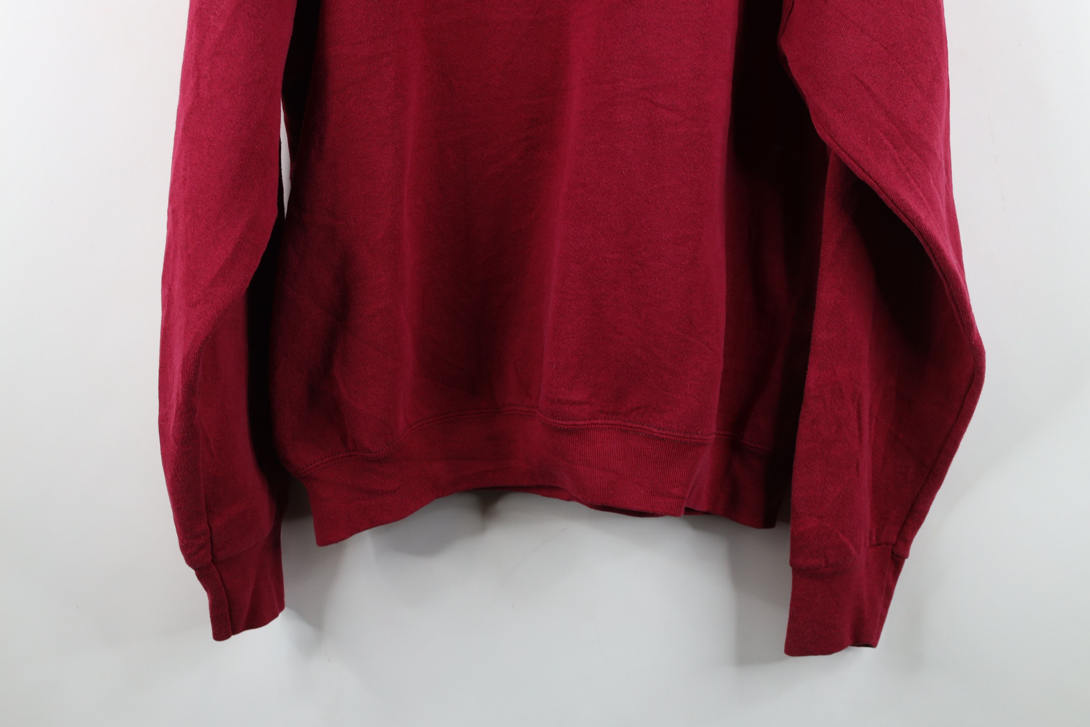 Vintage Vintage 90s Concordia Lutheran Crewneck Sweatshirt Red USA Size US XL / EU 56 / 4 - 12 Thumbnail