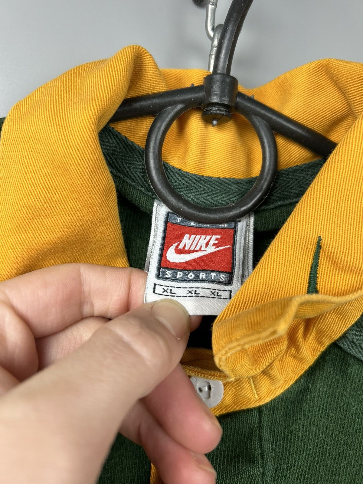 Nike × Vintage Vintage 90s Nike South Africa SA Rugby Long Sleeve Jersey Size US XL / EU 56 / 4 - 4 Thumbnail