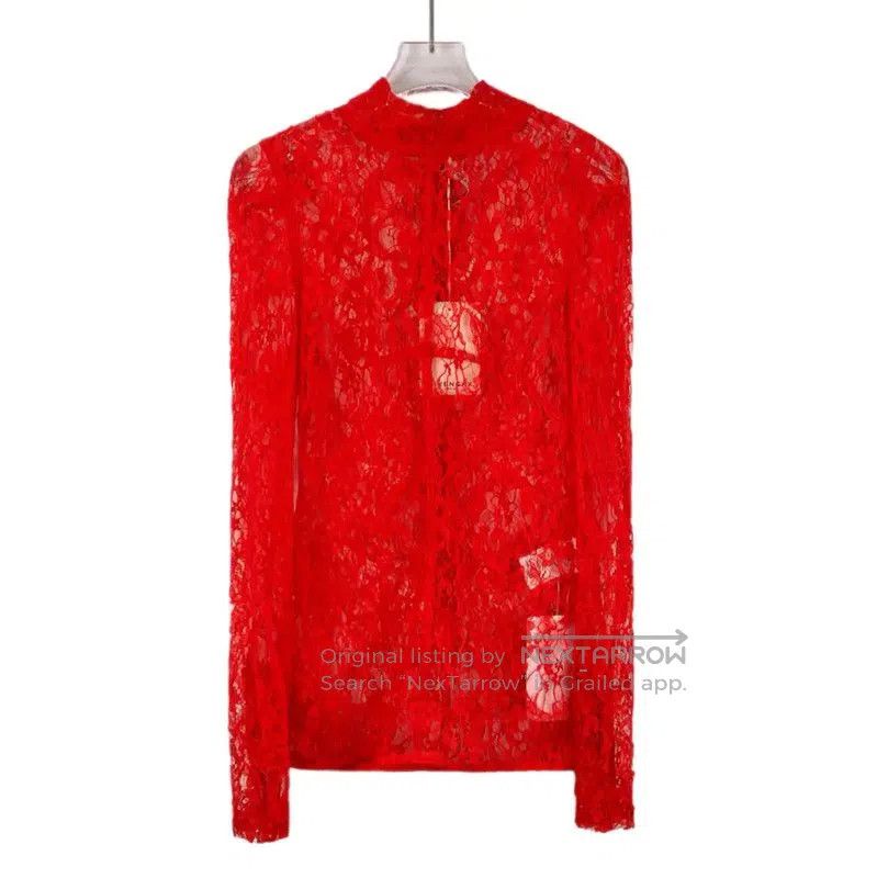 Givenchy Givenchy Red Knit Top for Women . Size XS / US 0-2 / IT 36-38 - 1 Thumbnail