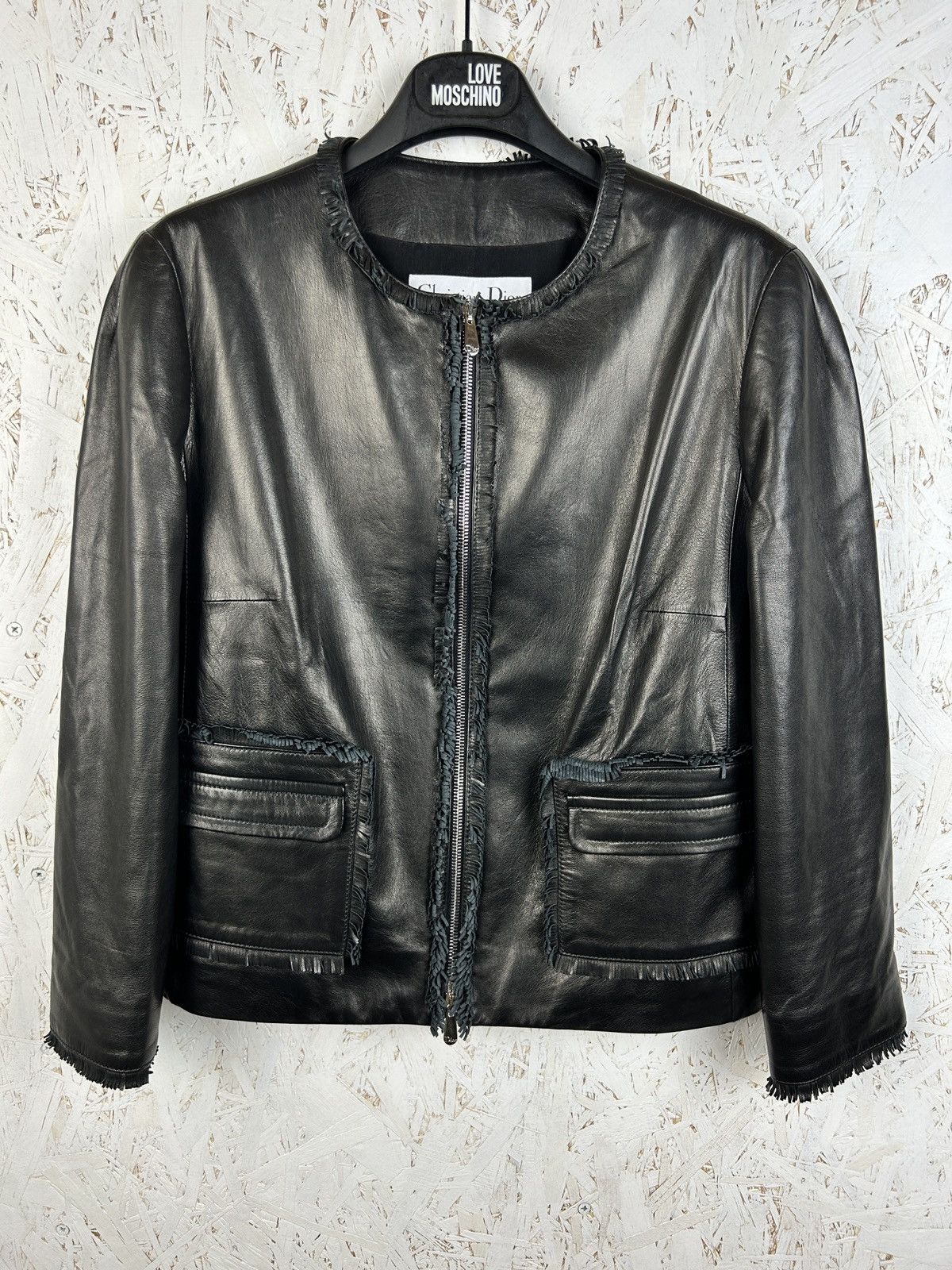 Dior Christian Dior Lambskin Leather Jacket Size M / US 6-8 / IT 42-44 - 1 Thumbnail
