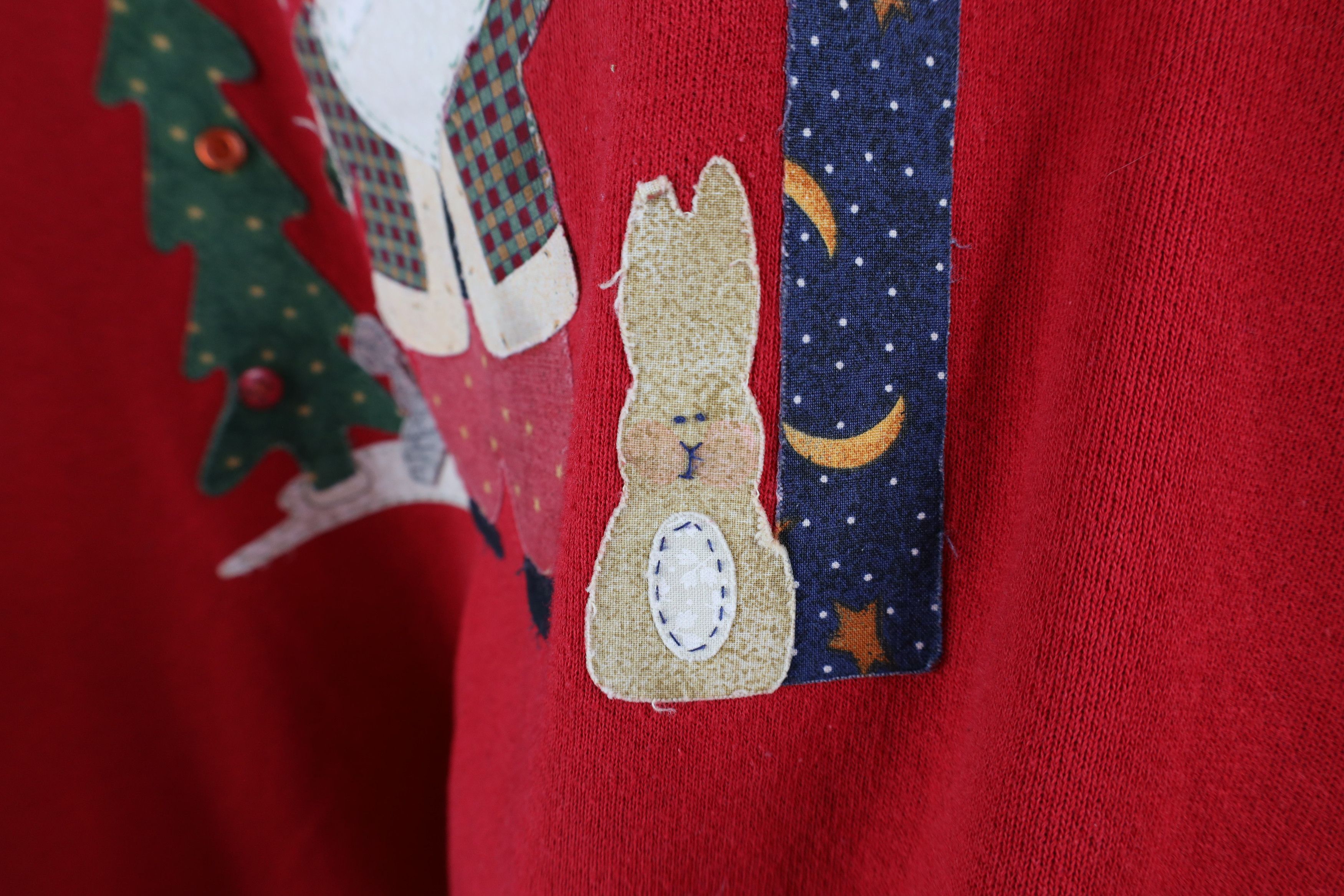 Vintage Vintage 90s Streetwear Christmas Santa Claus Sweatshirt USA Size 3XL / US 20-22 - 5 Thumbnail