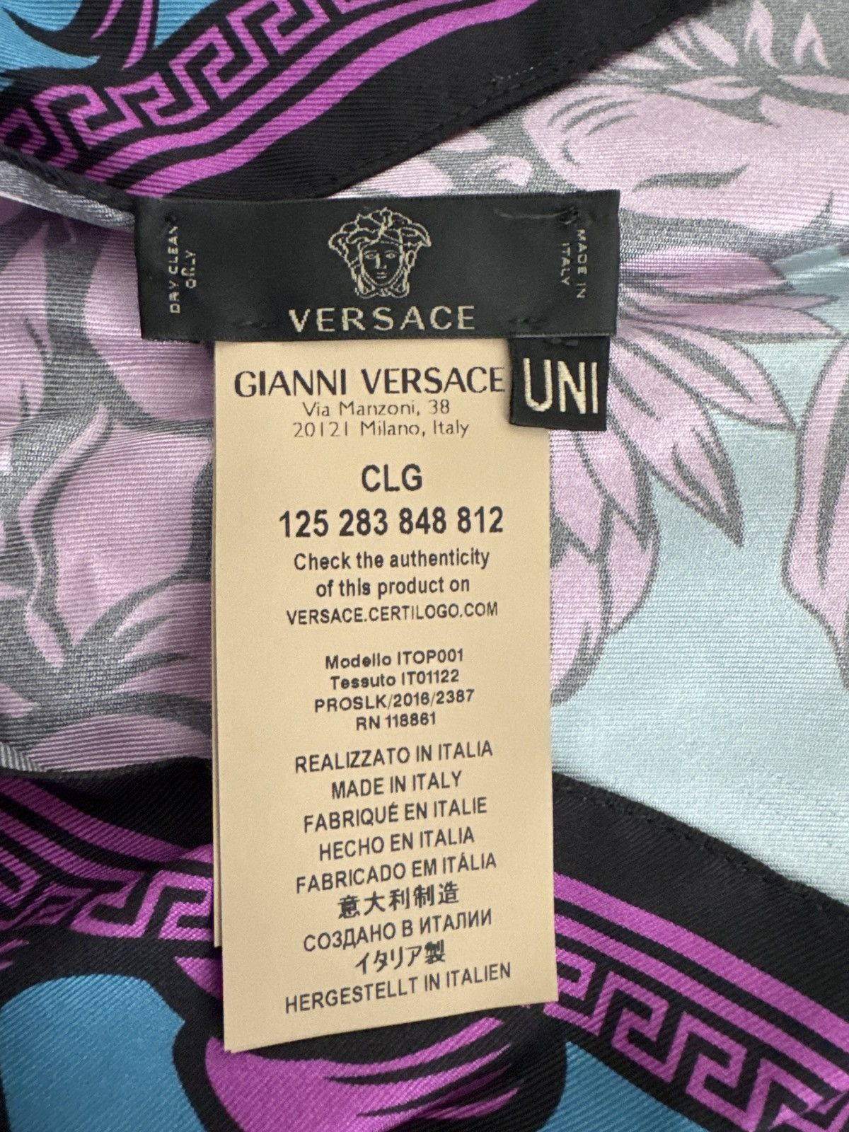 Versace Versace silk halter top Size ONE SIZE - 6 Thumbnail