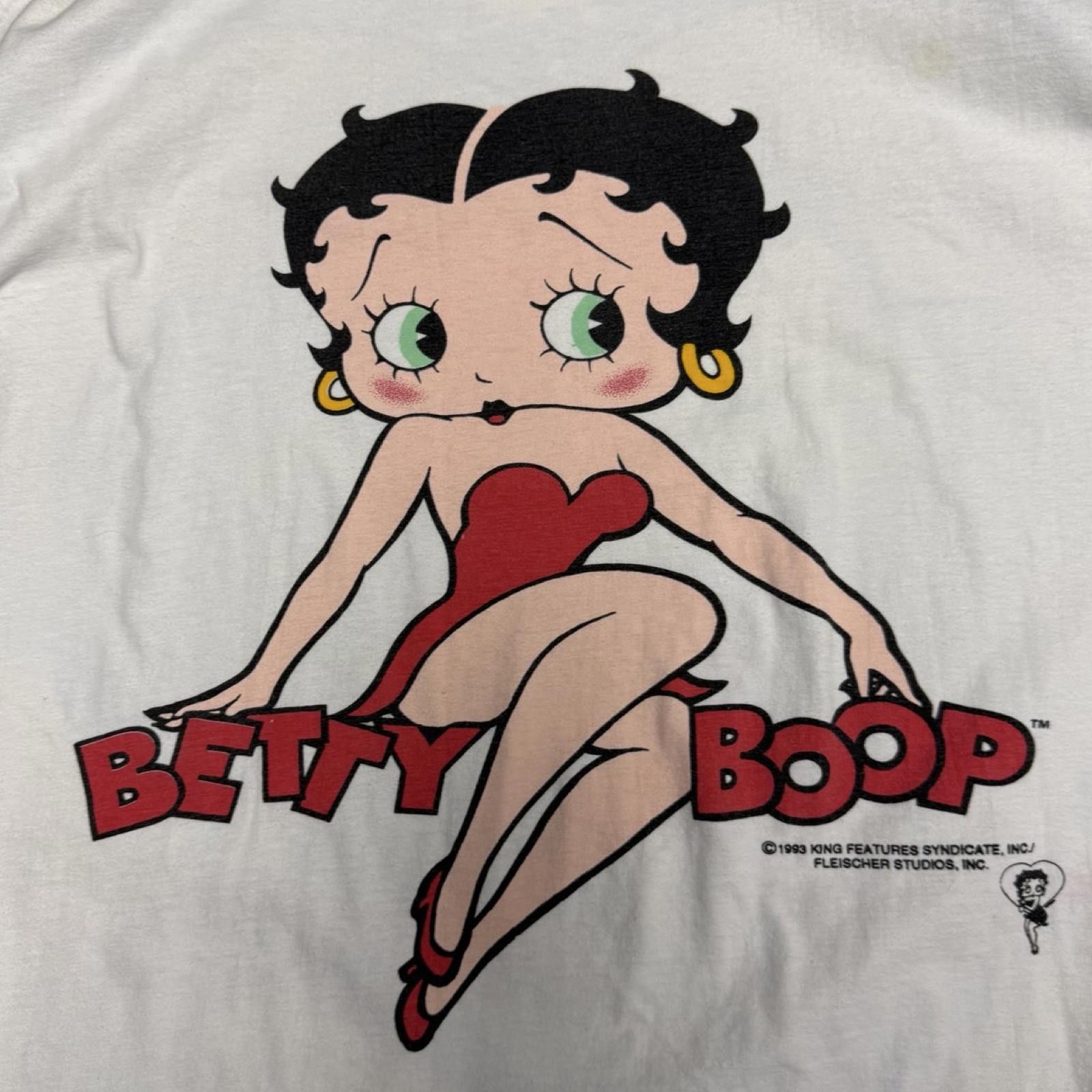 Designer 1993 Betty Boop Big Heart Tee -- 2XL -- Size US XXL / EU 58 / 5 - 4 Thumbnail