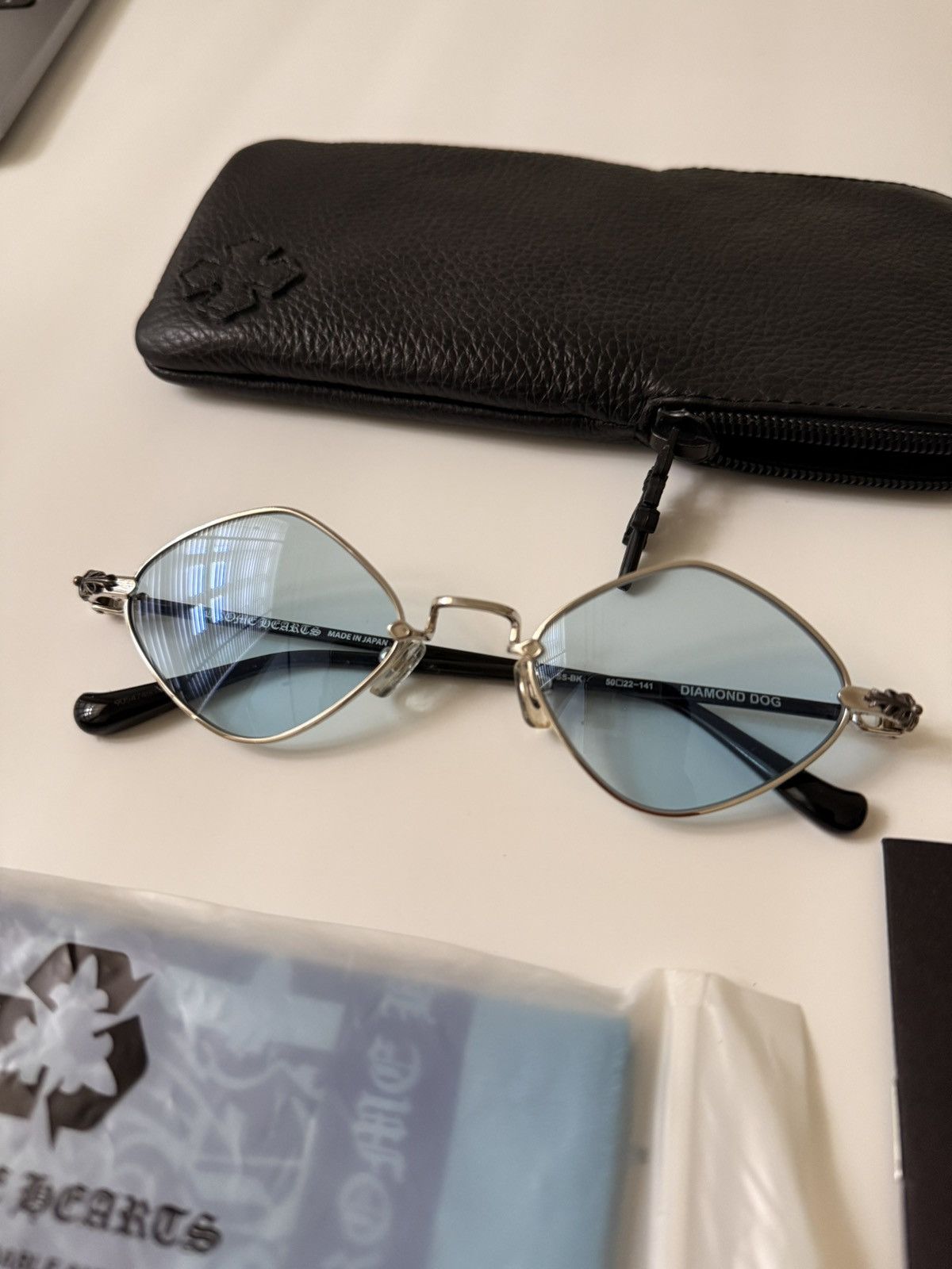 Chrome Hearts Chrome hearts diamond dog sunglasses Size ONE SIZE - 2 Thumbnail