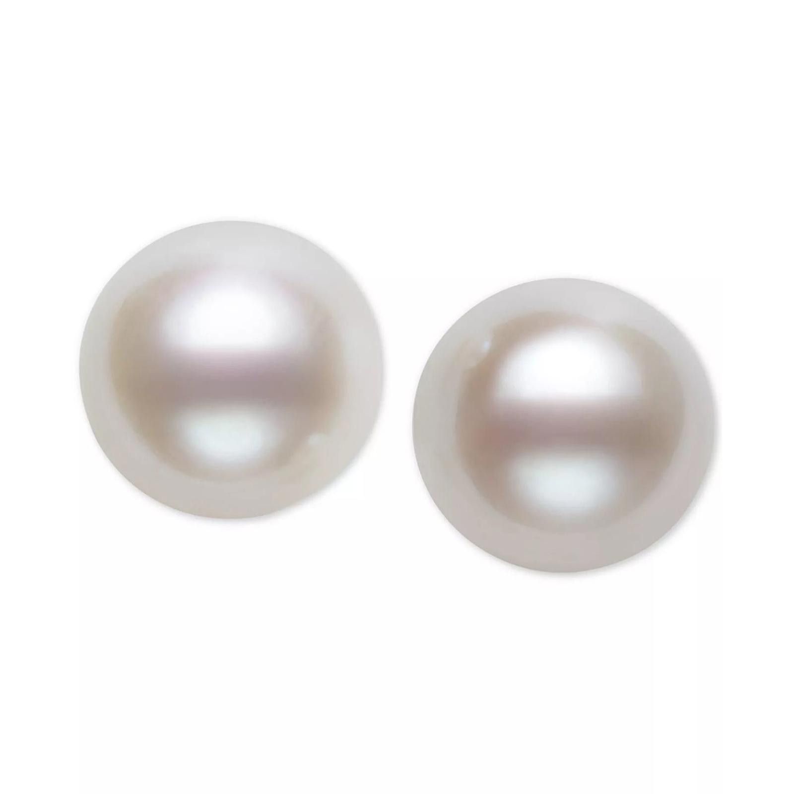 Other Belle de Mer Freshwater Pearl Stud Earrings in 14k Gold 7mm Size ONE SIZE - 4 Thumbnail