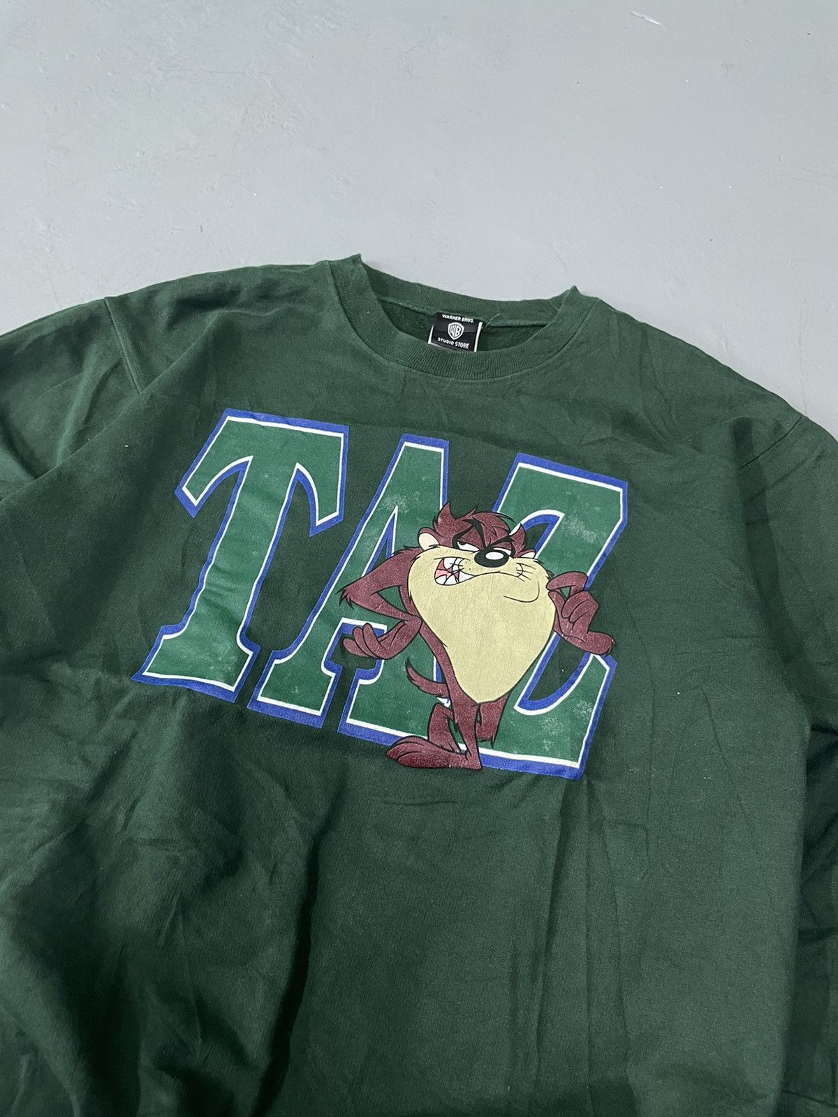 Warner Bros Vintage Tazmania 90s Size US M / EU 48-50 / 2 - 2 Thumbnail