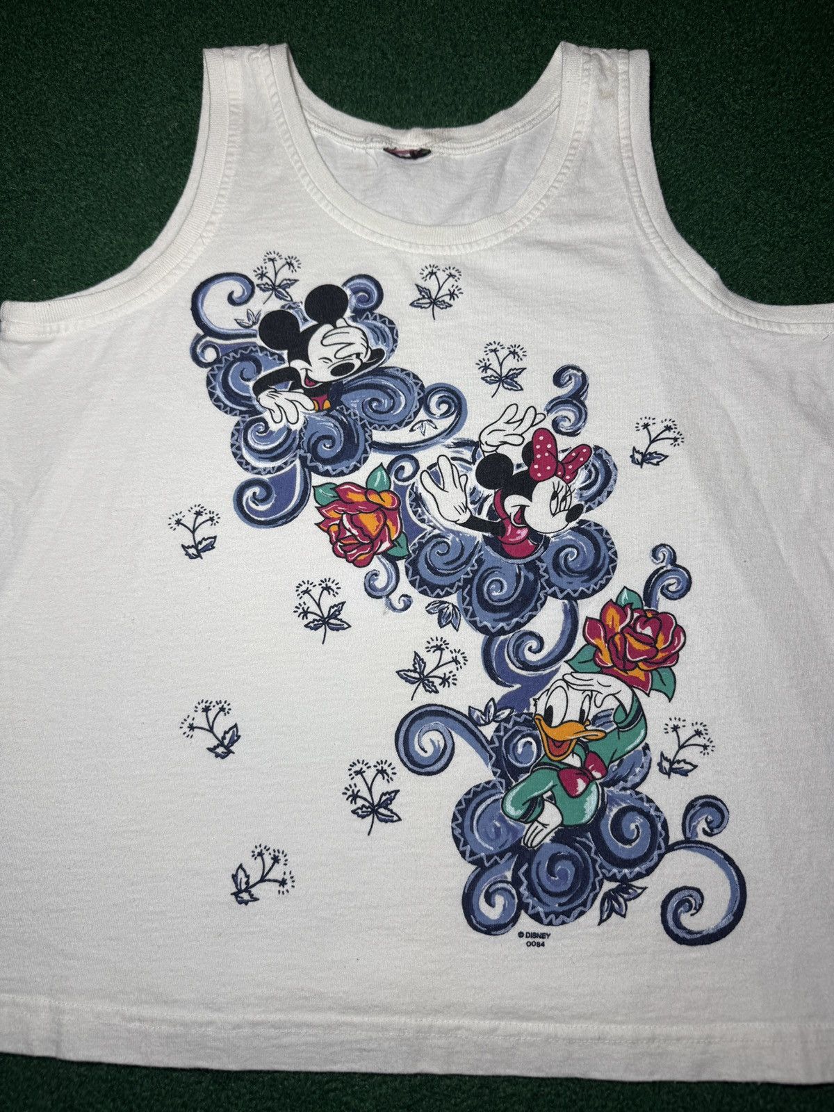 Mickey Unlimited Mickey Unlimited Disney Vintage Floral Small 20x24 Tank Top Size S / US 4 / IT 40 - 2 Thumbnail