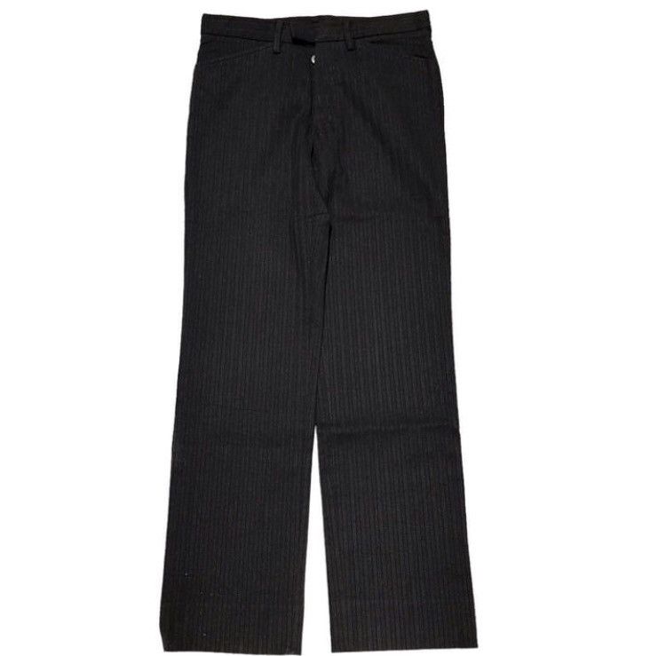 image of 5351 Pour Les Hommes Striped Pants in Black Stripe, Men's (Size 30)