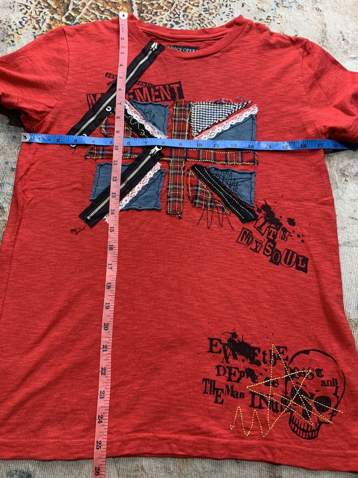 Hysteric Glamour Japan space opera Seditionaries Punk Red Size US S / EU 44-46 / 1 - 6 Thumbnail