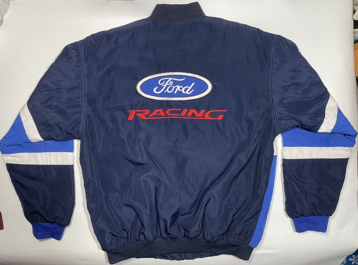Vintage Rare Vintage classic Ford Racing Jacket Bomber Embroidery Size US XL / EU 56 / 4 - 16 Thumbnail