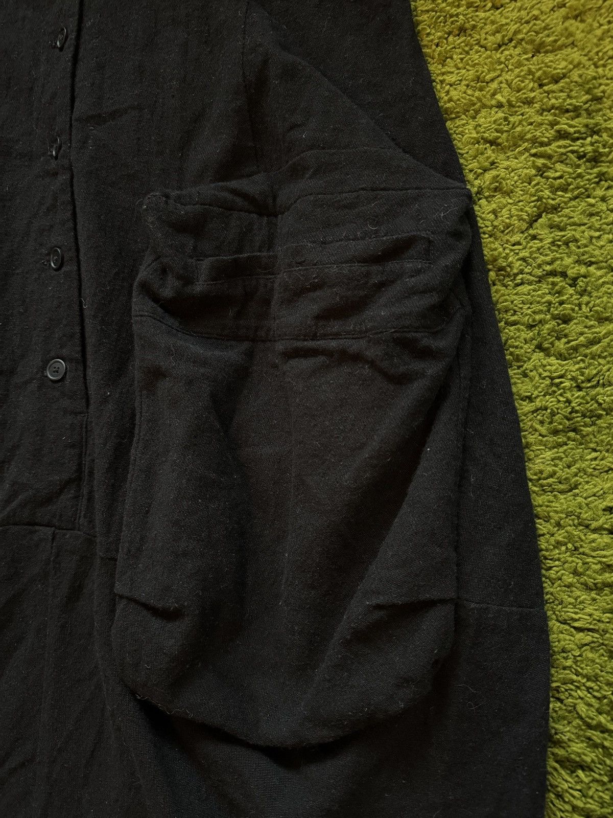 Rundholz Rundholz avant garde wool + linen blend maxi dress Size XL / US 12-14 / IT 48-50 - 3 Thumbnail