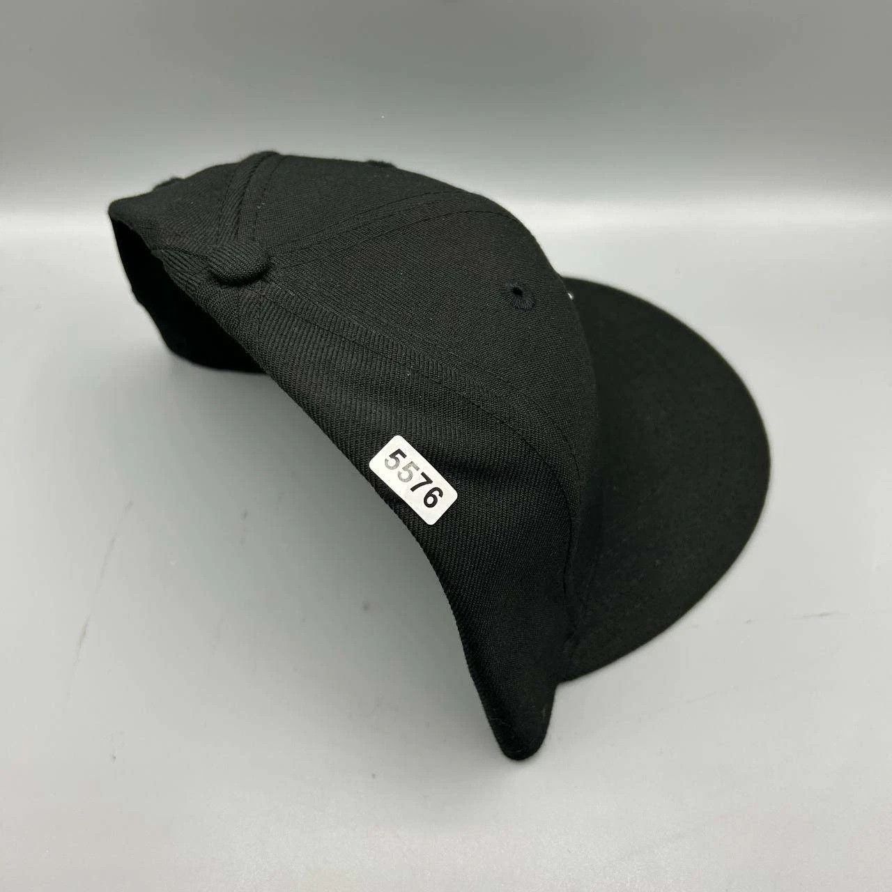 New Era Florida Marlins Hat Men 7 3/8 Black Gray MLB Fitted Cap Wool Size ONE SIZE - 9 Thumbnail