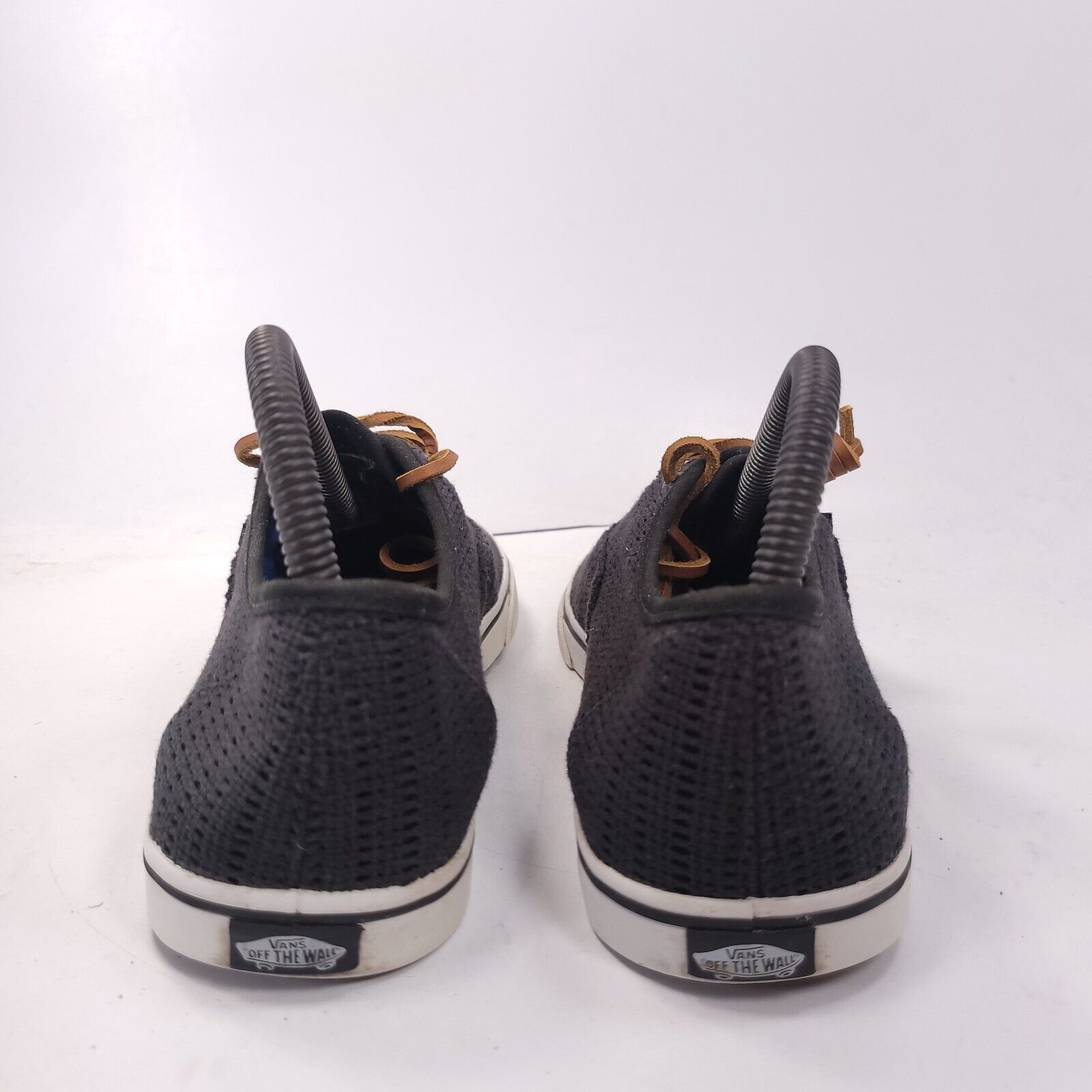 Vans Vans Off the Wall Shoe Womens Size 8.5 Mens 7 TB9C Black Size US 8.5 / IT 38.5 - 3 Thumbnail