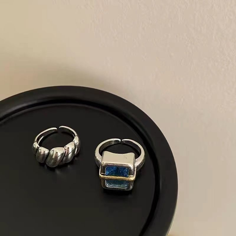 Jewelry Future Jewelry Rings Open Size Chrome Ring (Size 7-13) Size ONE SIZE - 4 Thumbnail