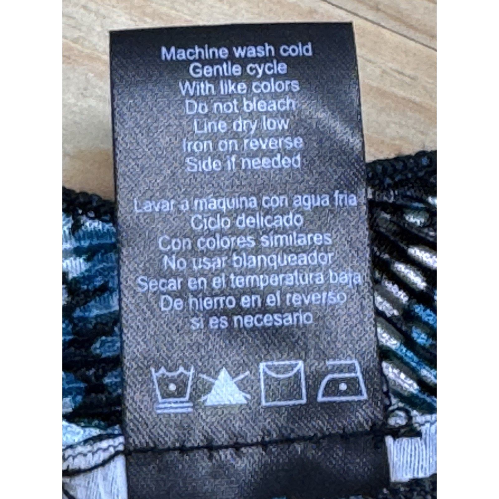 Other Notations Shirt Women’s Petite S Cardigan Tank Teal Black Size S / US 4 / IT 40 - 8 Thumbnail