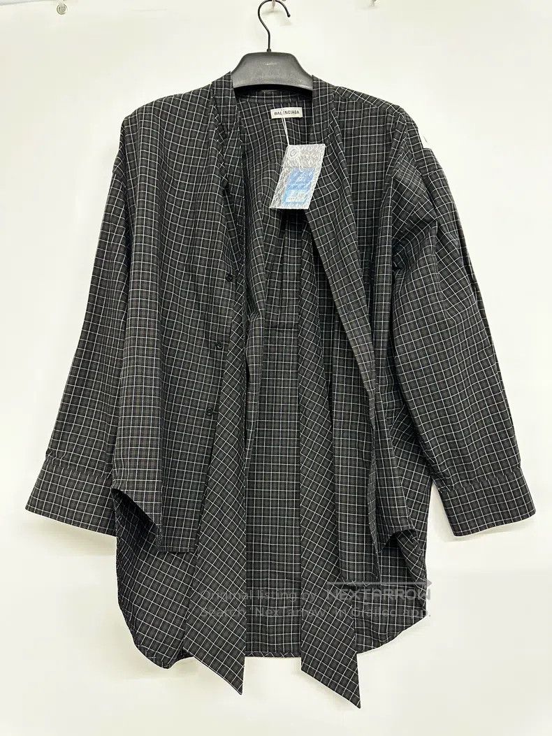 Balenciaga Balenciaga Shirt Dress Size XXS / US 00 / IT 34 - 1 Thumbnail