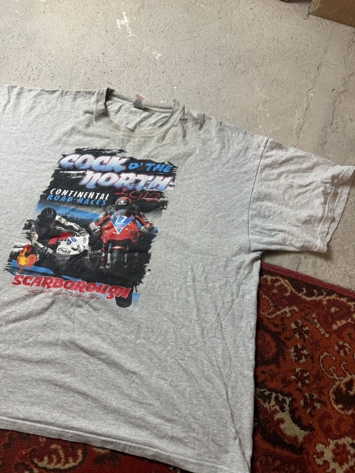 Vintage Vintage Y2K Cocko’the North Oliver’s Mount Motorcycle Racing Size US XXL / EU 58 / 5 - 2 Thumbnail