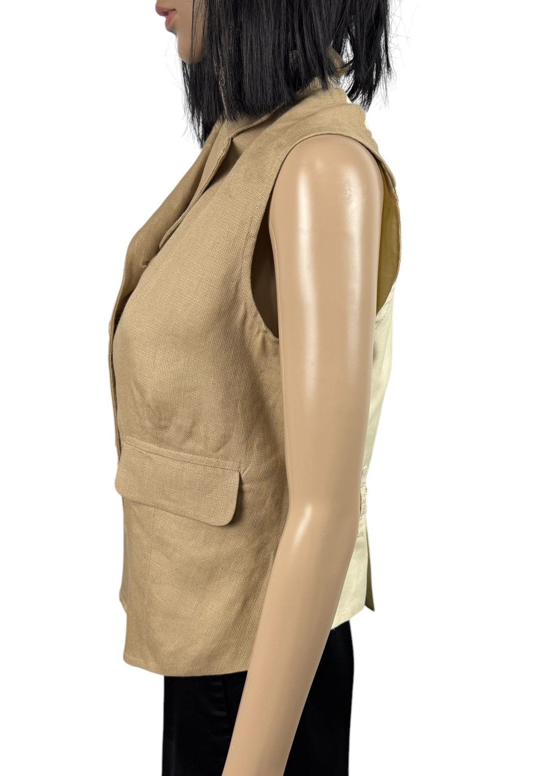 Nigel Cabourn Nigel Cabourn Linen Ladies Waistcoat size M Size M / US 6-8 / IT 42-44 - 5 Thumbnail