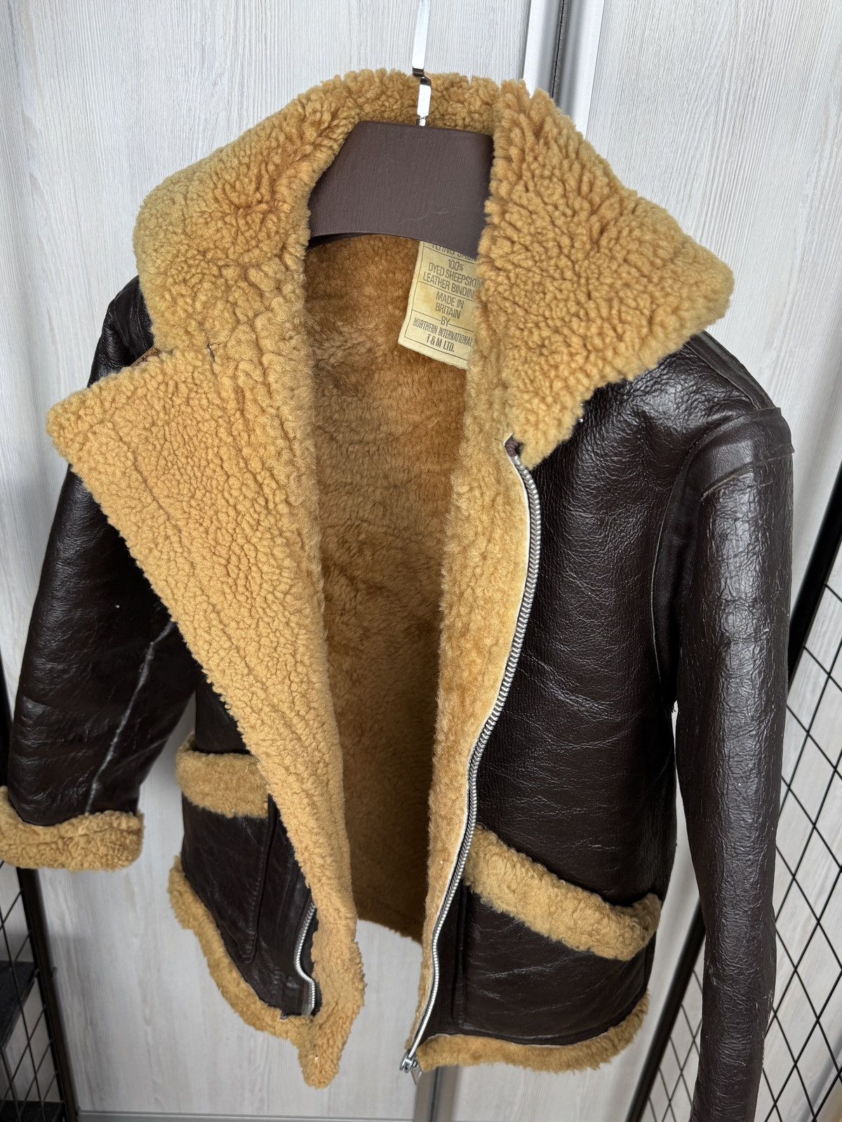 Other 60s WW2 MK VI Flying Jacket Britain Northern International Size US S / EU 44-46 / 1 - 18 Thumbnail