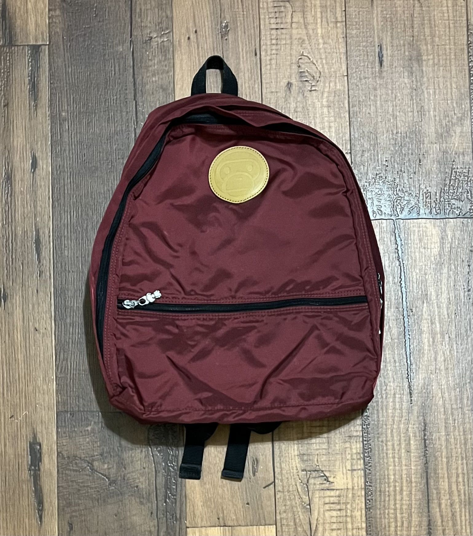 image of Bape Bookbag Backpack in Red, Men's
