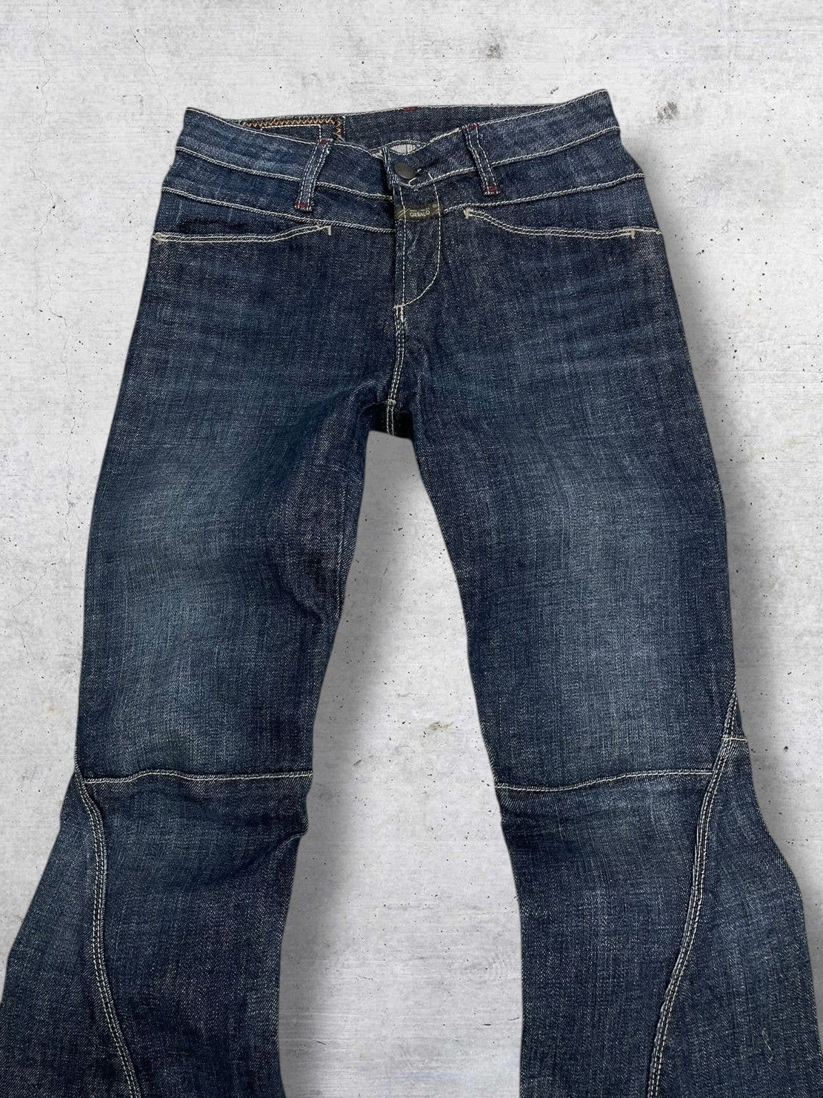 Marithe + Francois Girbaud MARITHE FRANCOIS GIRBAUD 1990S FLARED DENIM Size US 26 / EU 42 - 4 Thumbnail