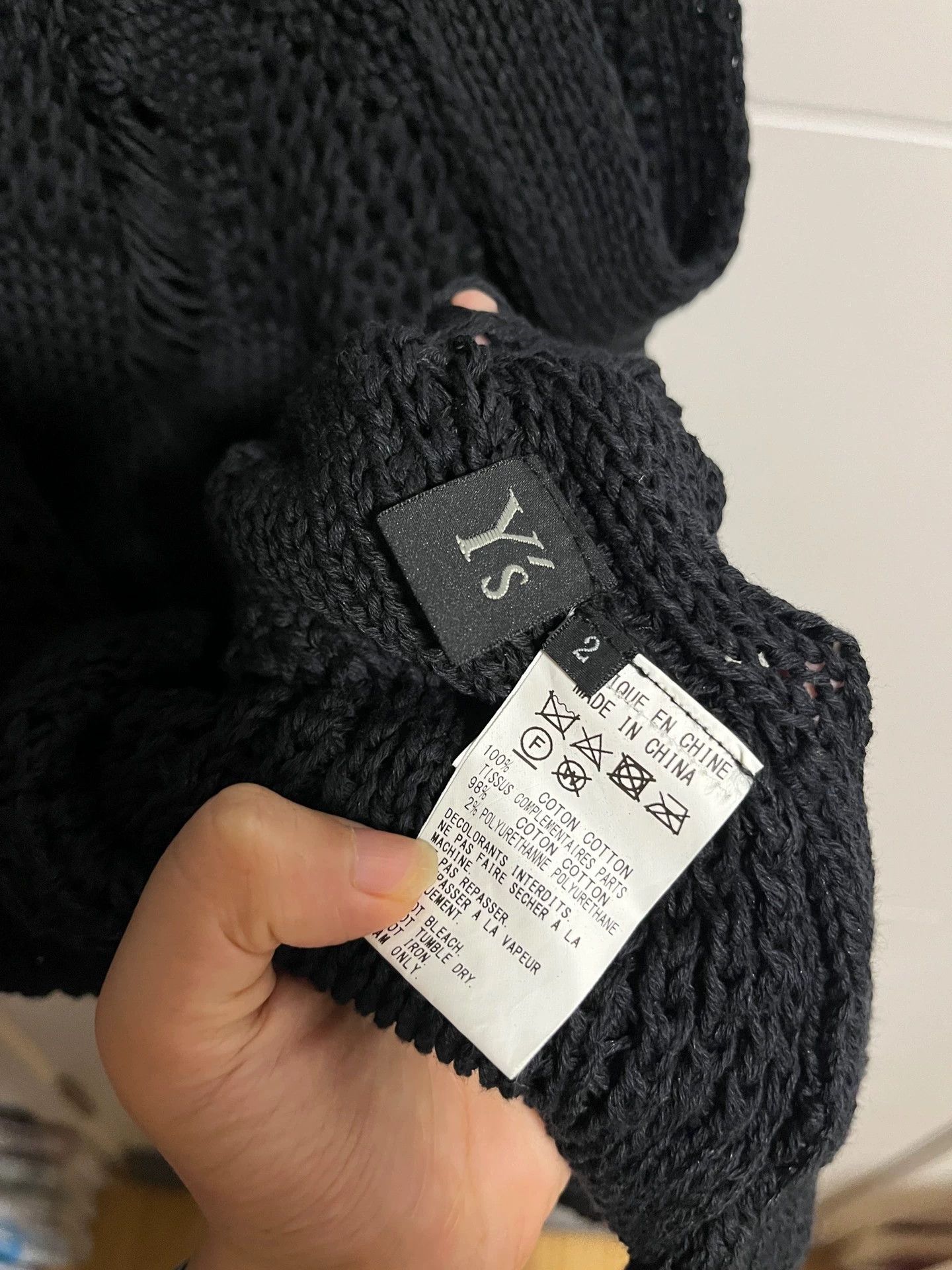 Yohji Yamamoto Yohji Yamamoto Y's Knit Suspender Long Dress Size 2 Size XS / US 0-2 / IT 36-38 - 2 Thumbnail