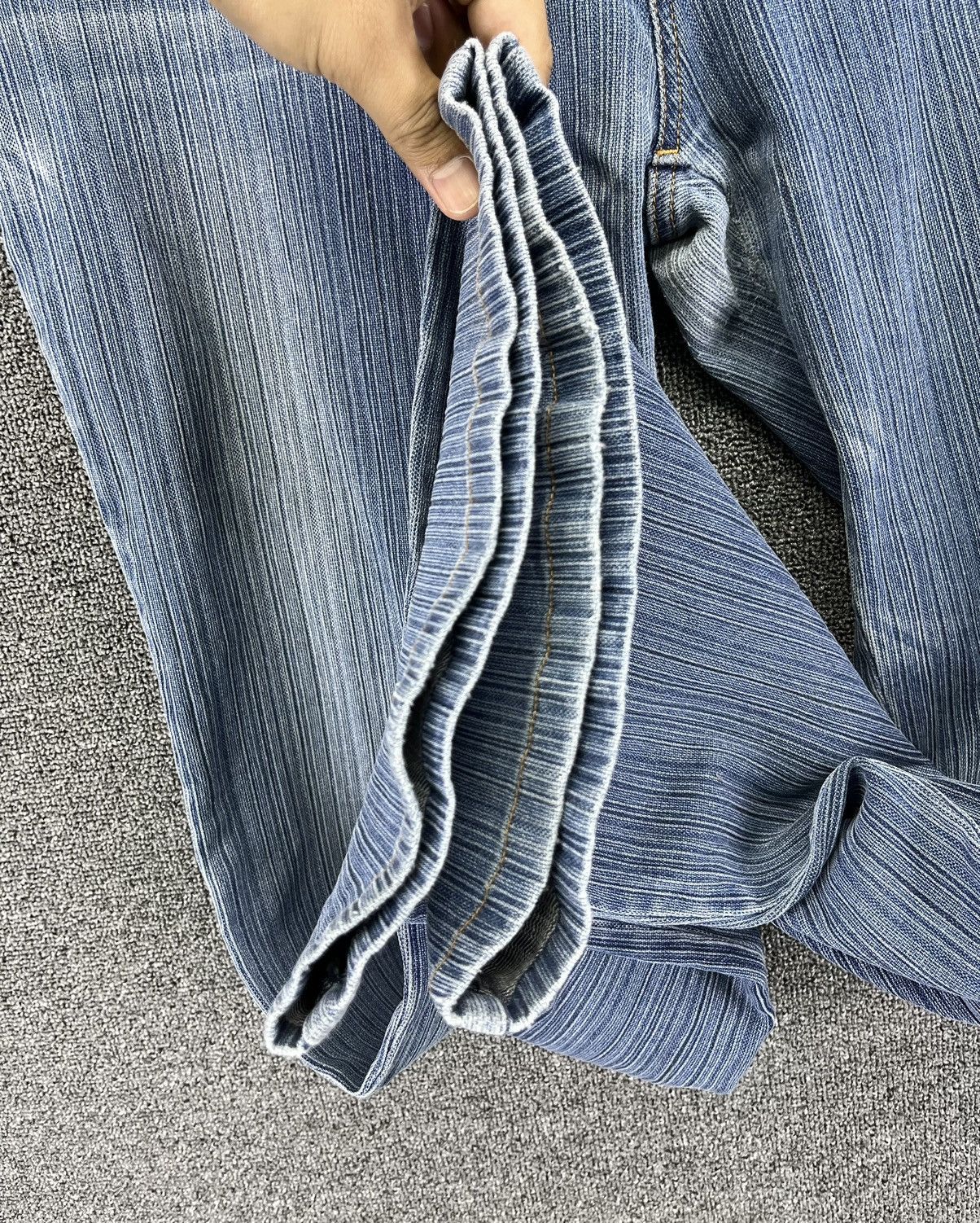 Japanese Brand Vintage Jouer aux eches Flare Bootcut Jeans Denim Pants Size 34" / US 12 / IT 48 - 9 Thumbnail