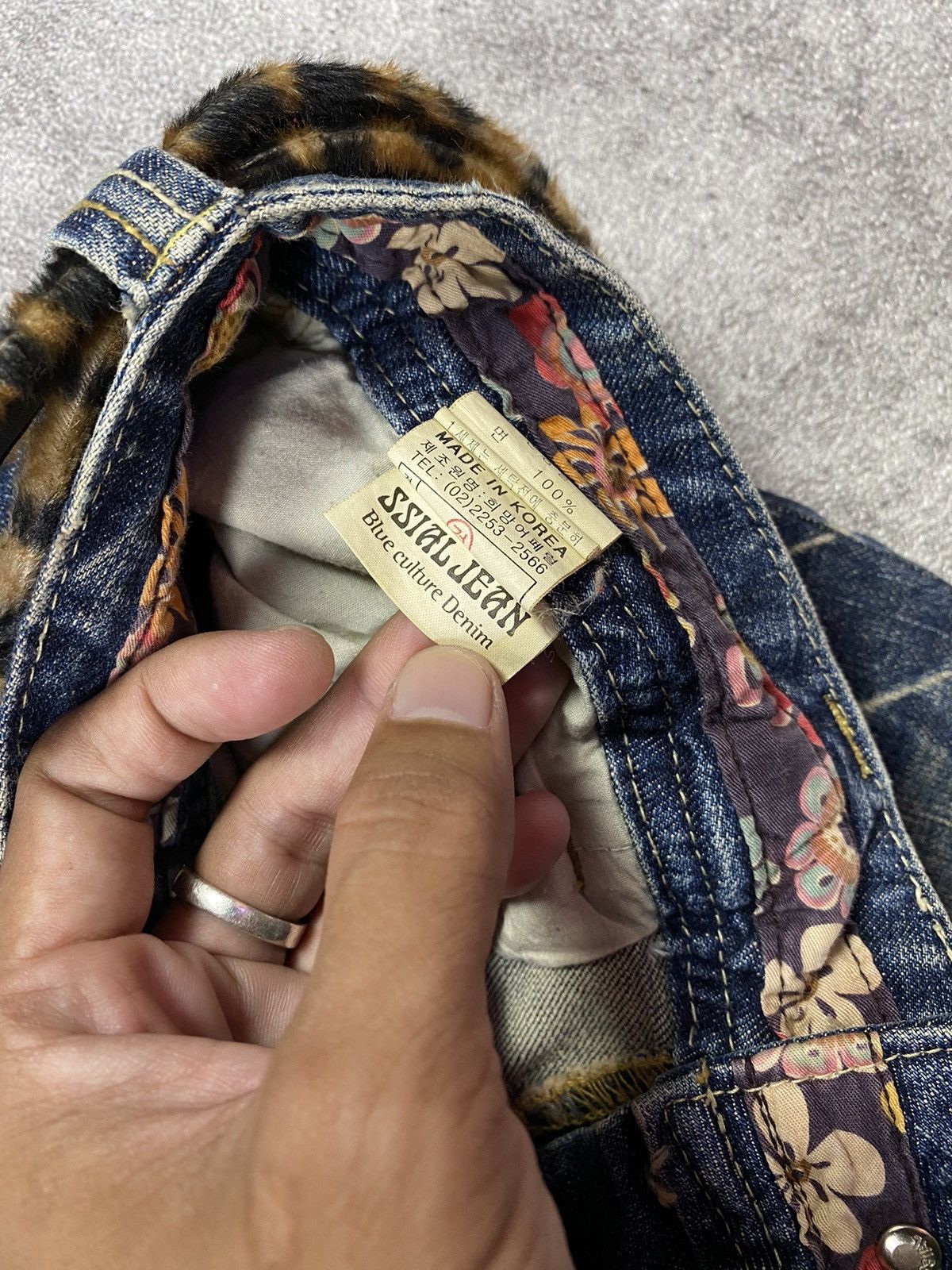 If Six Was Nine × Japanese Brand × Le Grande Bleu (L.G.B.) 2000s Ssail Flared Wash Jean Size US 30 / EU 46 - 7 Thumbnail