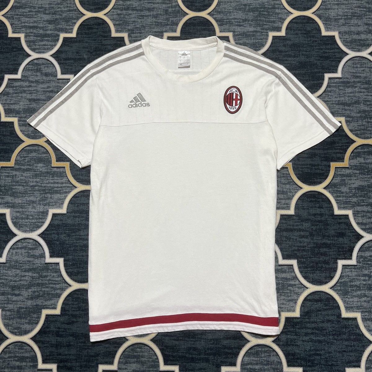 Adidas Ac Milan 2015 Home T-shirt Size US L / EU 52-54 / 3 - 1 Thumbnail