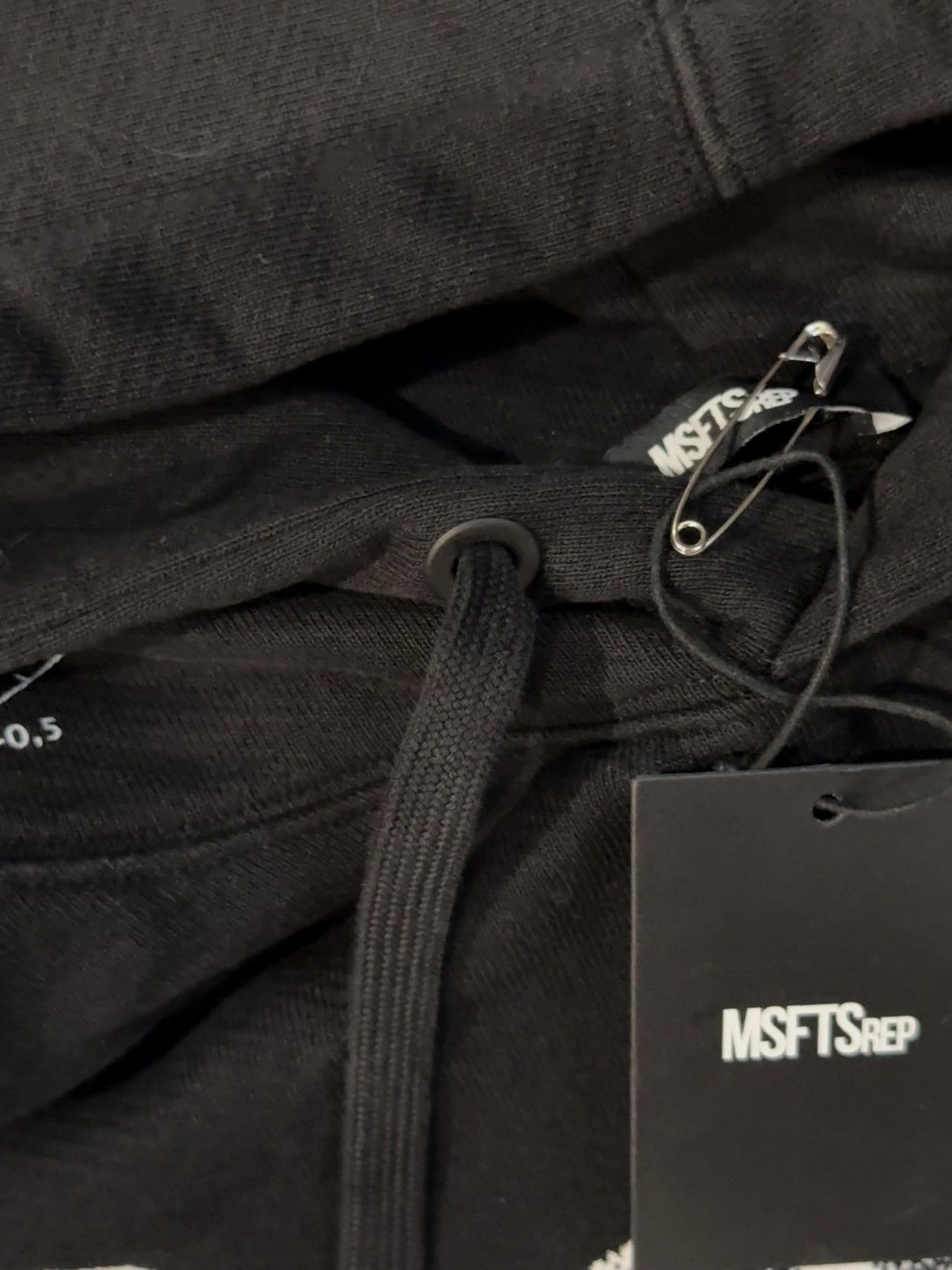 Jaden Smith × Msftsrep Msftsrep FW/21 Black Snow Print Hoodie Size US S / EU 44-46 / 1 - 5 Thumbnail