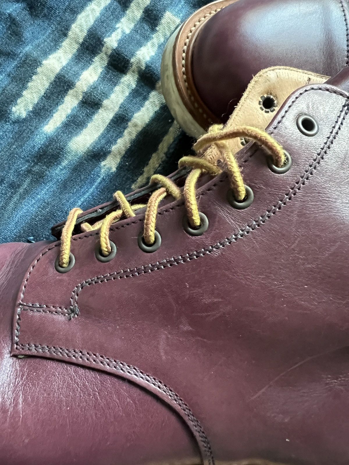 Mark McNairy Tres Bien X Mark Mcnairy Derby Boots Wax leathers Size US 10 / EU 43 - 4 Thumbnail