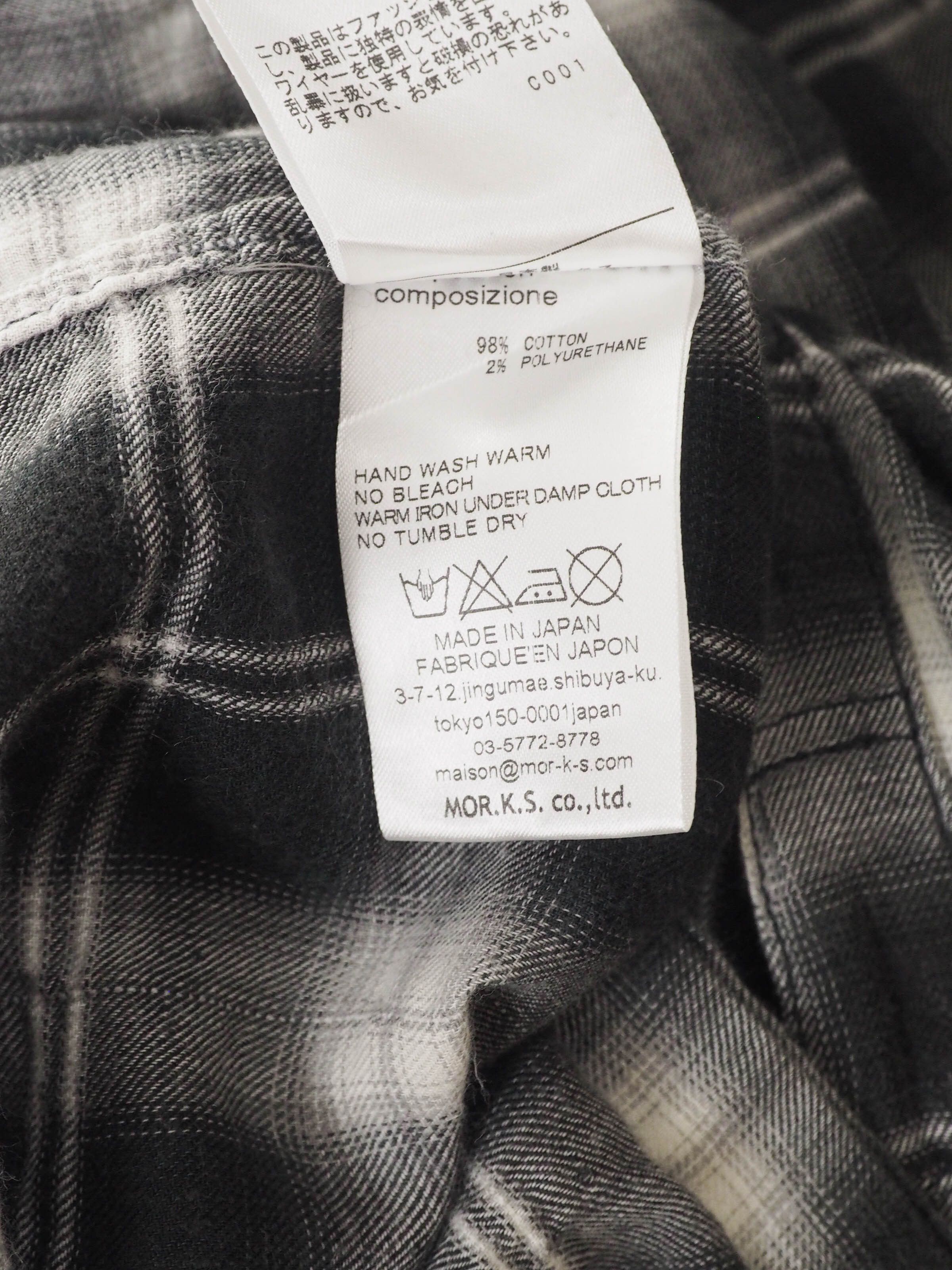 FranCisT MOR.K.S FranCist Mor.k.s light plaid shirt Size US S / EU 44-46 / 1 - 10 Thumbnail