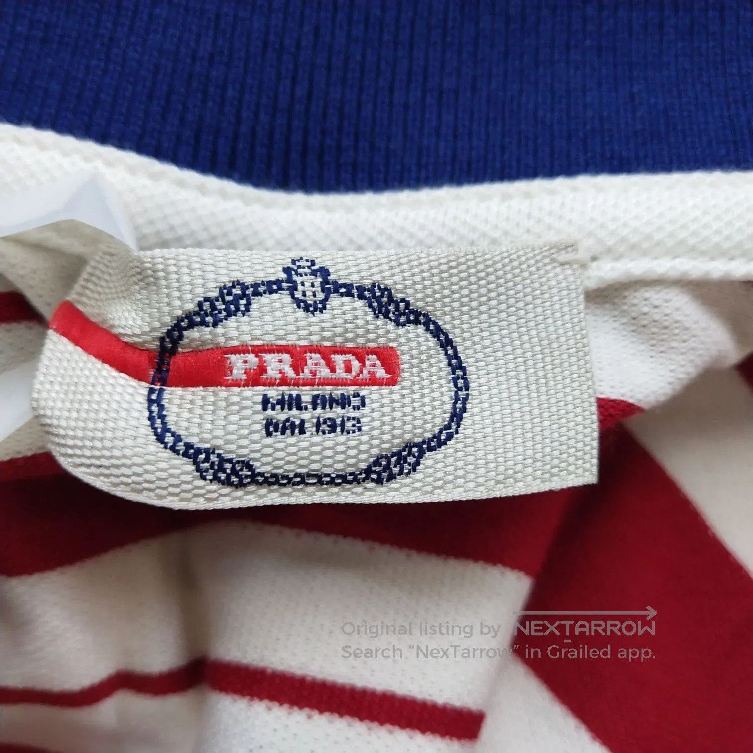 Prada Prada M Cotton Color Block Polo T. Size US M / EU 48-50 / 2 - 2 Thumbnail