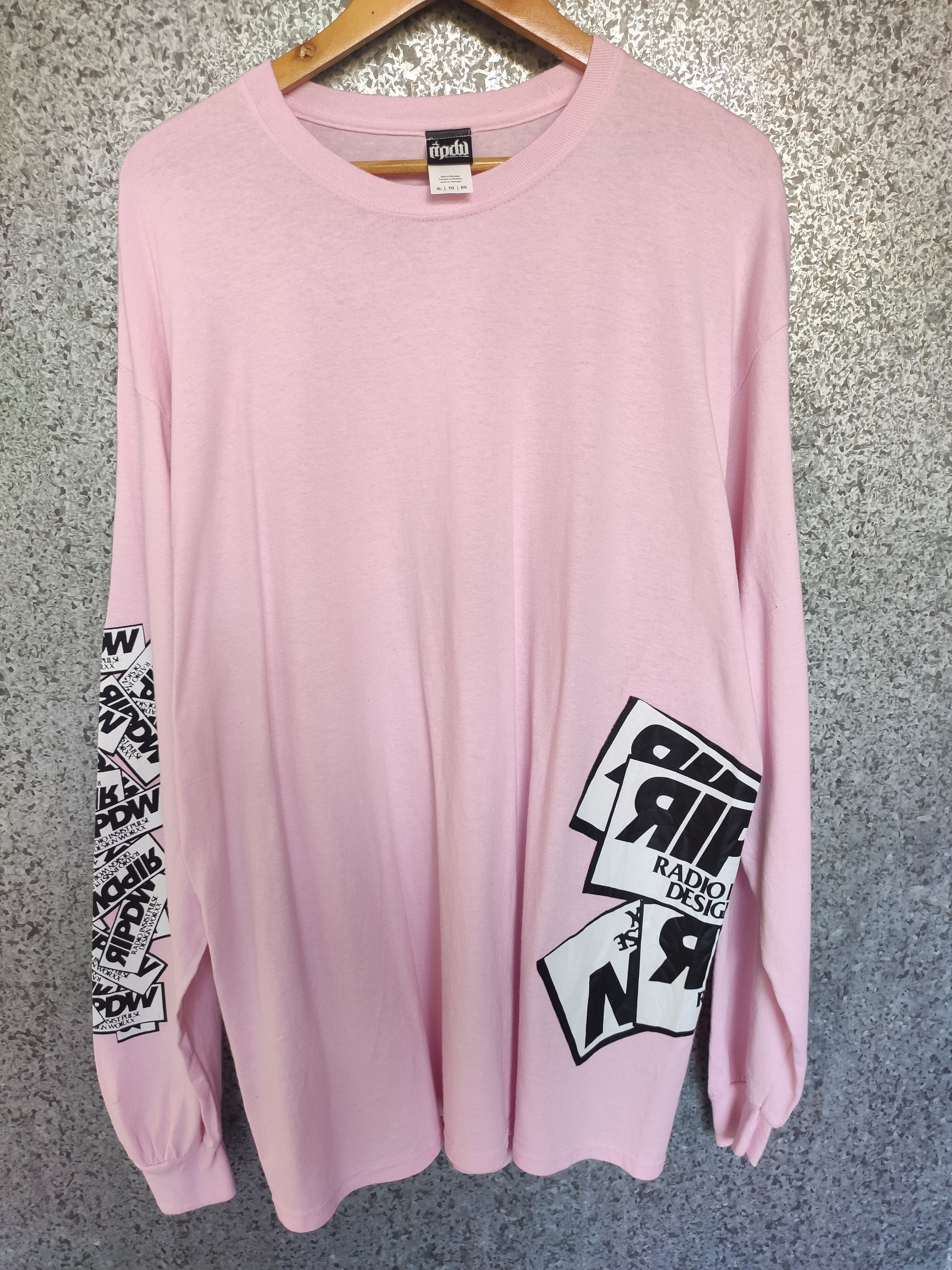 Japanese Brand 🔥 RIPDW Radio Insist Pulse Design Worxx long sleeve t shirt Size US XL / EU 56 / 4 - 1 Thumbnail