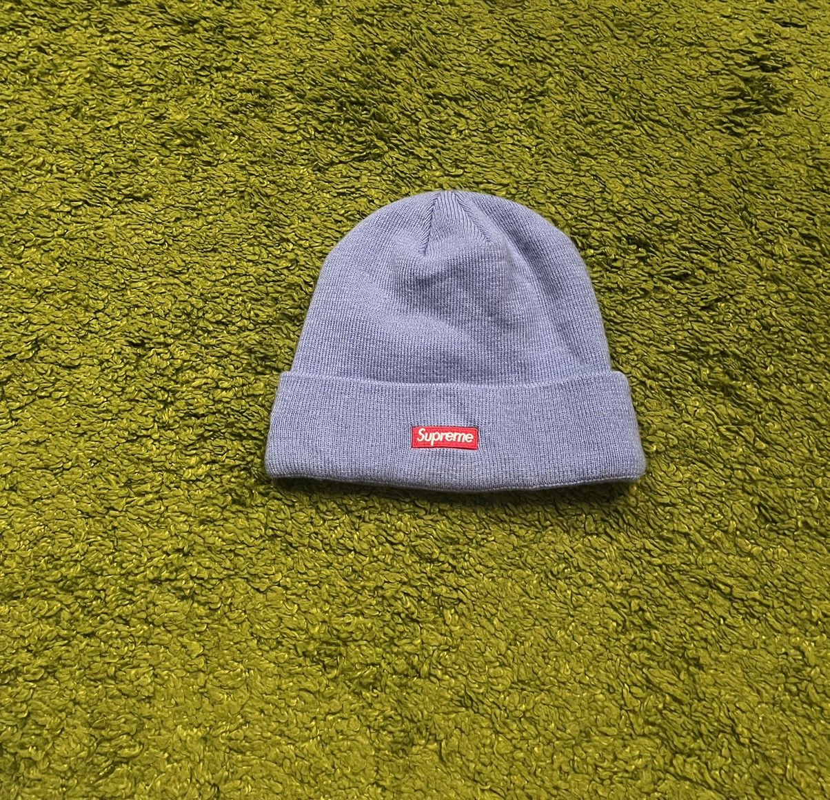 New Era × Supreme Supreme x New Era knit logo beanie hat Size 32 - 5 Thumbnail