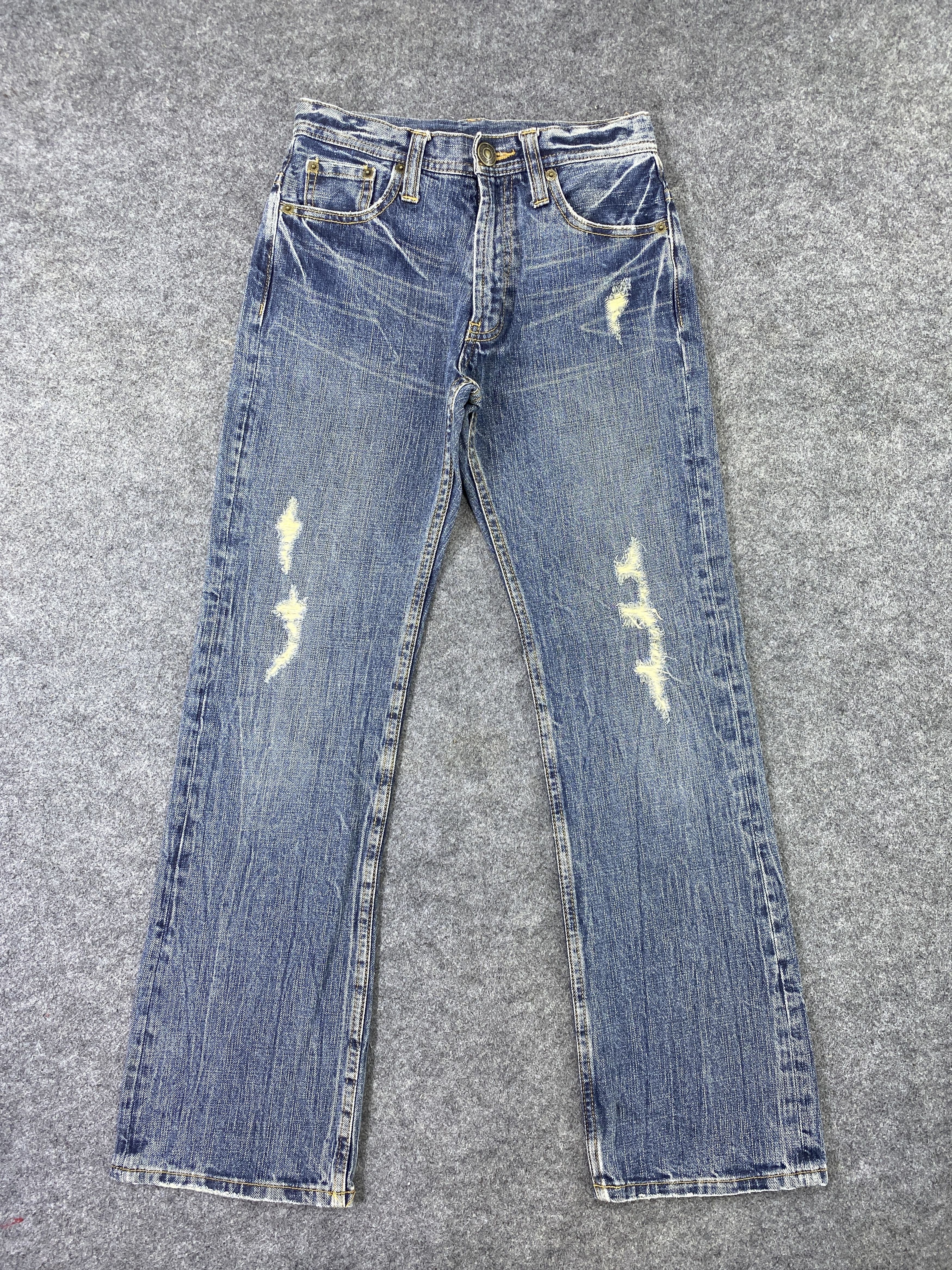 Japanese Brand Japanese Brand Distress Jeans - J983 Size US 26 / EU 42 - 1 Thumbnail