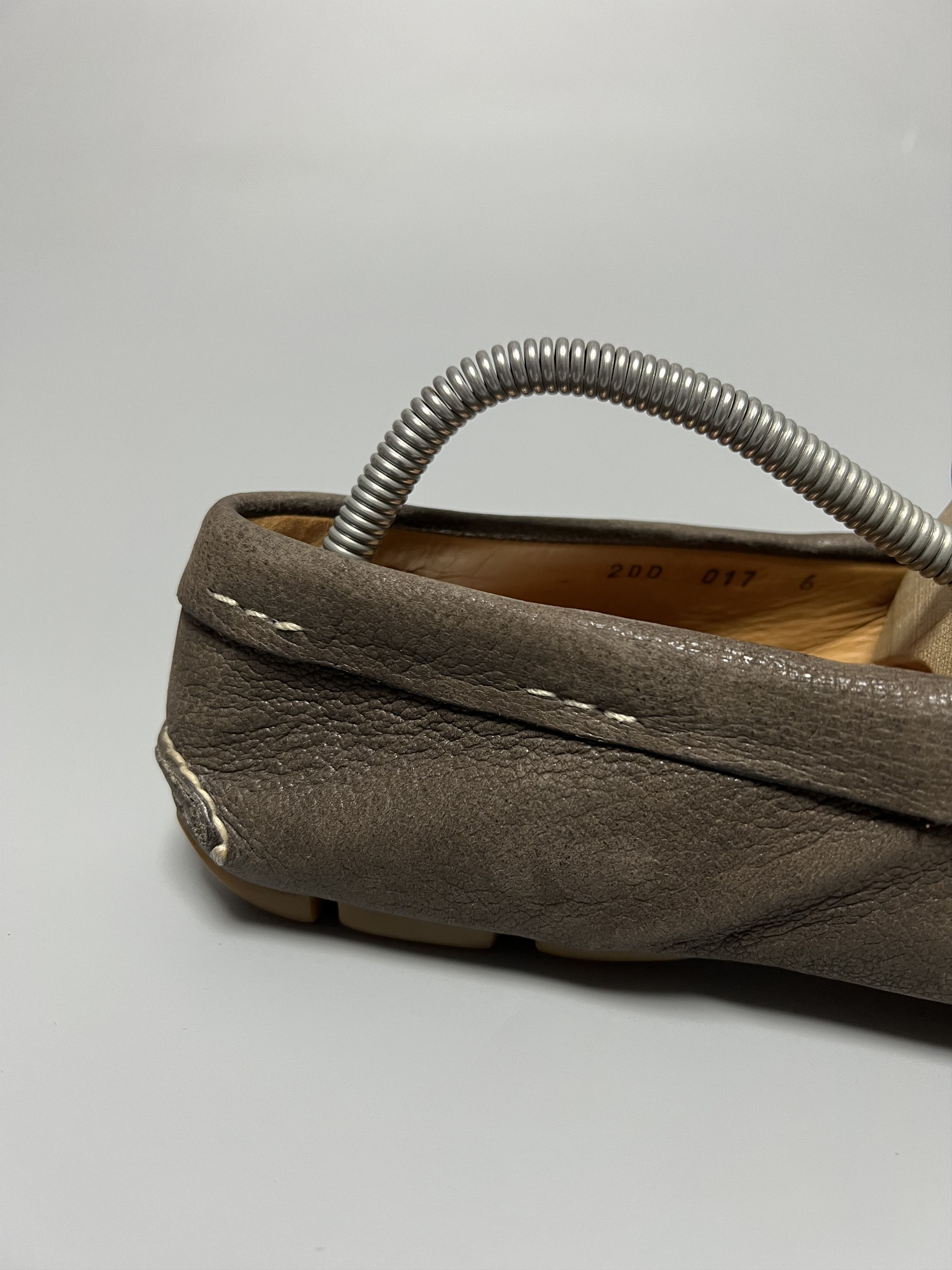 Prada Prada Vintage Brown Leather Loafers Moccasins Size US 7.5 / EU 40-41 - 12 Thumbnail