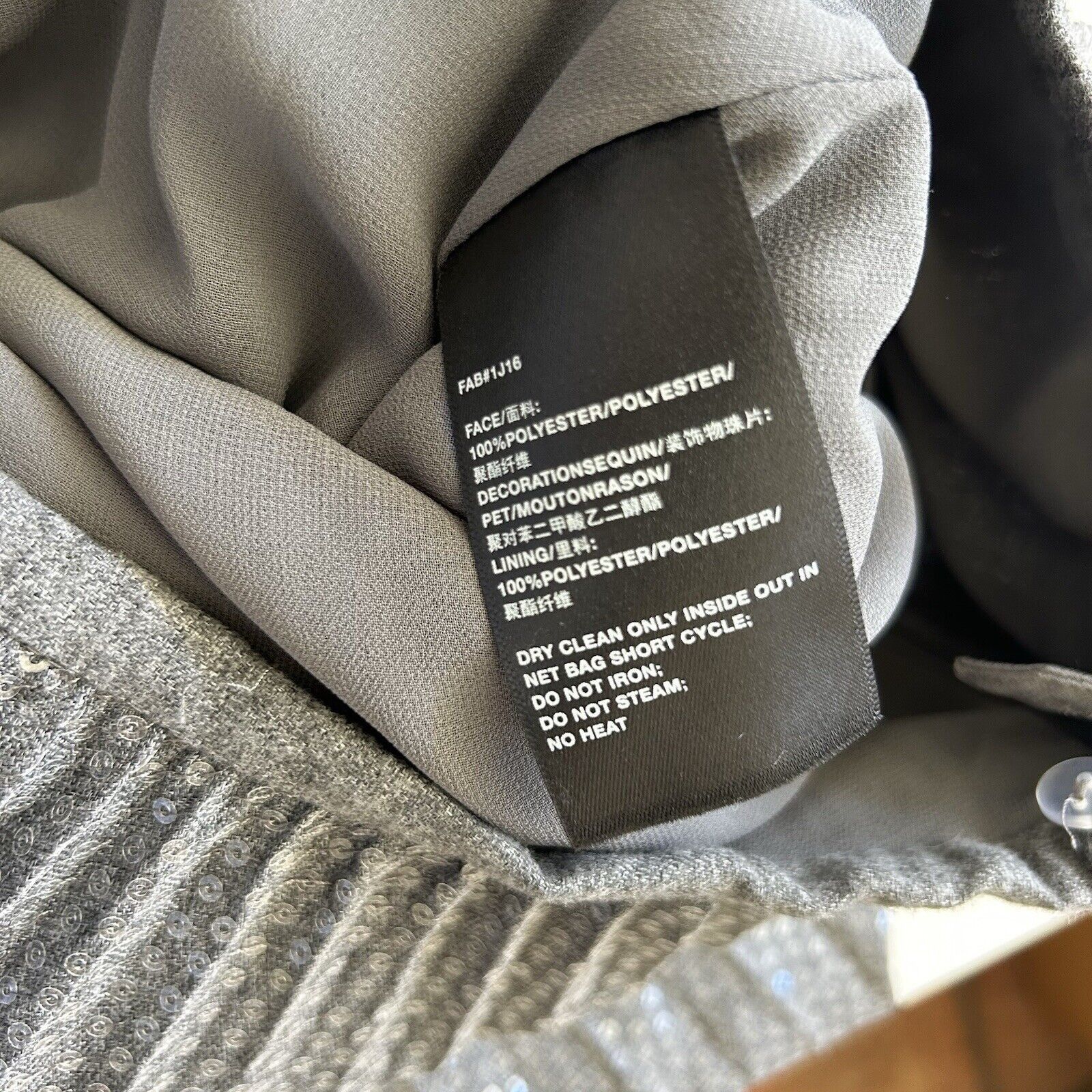 Lafayette 148 Lafayette 148 New York Jahira Pleated Sequin Skirt in Nickel Size 34" / US 12 / IT 48 - 8 Thumbnail
