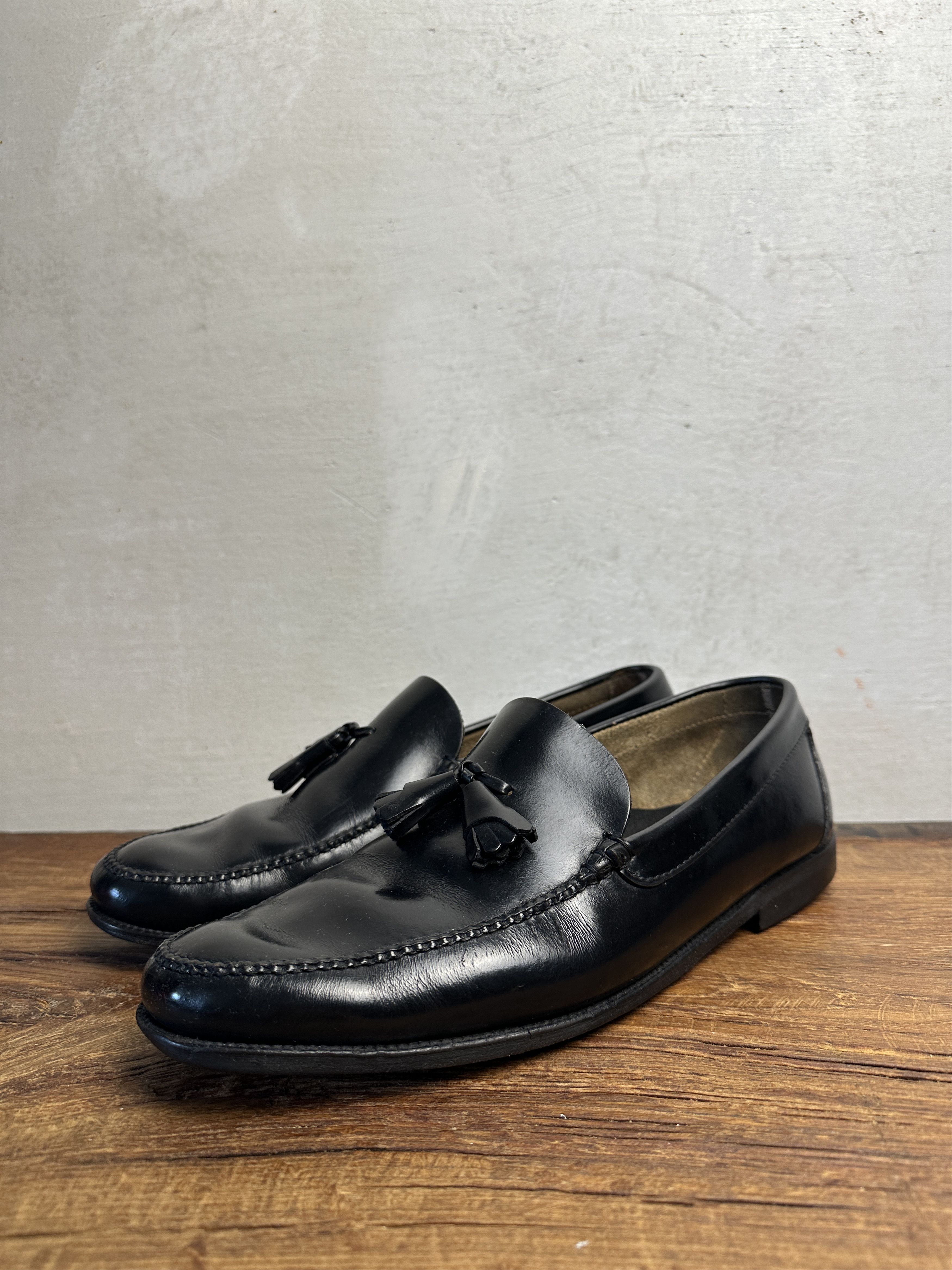 Genuine Leather Custom Made in Spain Leather Loafers Size US 10.5 / EU 43-44 - 1 Thumbnail