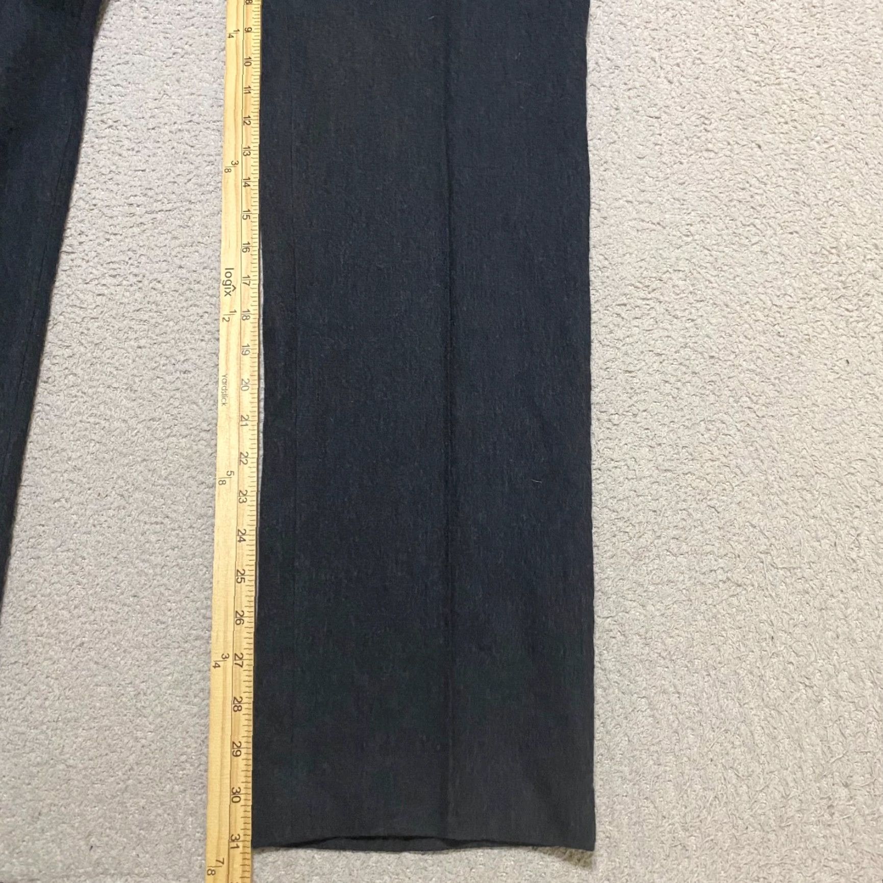 Ralph Lauren Lauren Ralph Lauren Mens Dress Pants Gray Wool Slim Straight 34x32 Front Flat Front Business Casual Formal Wedding Workwear 2000s Mens Size US 34 / EU 50 - 5 Thumbnail