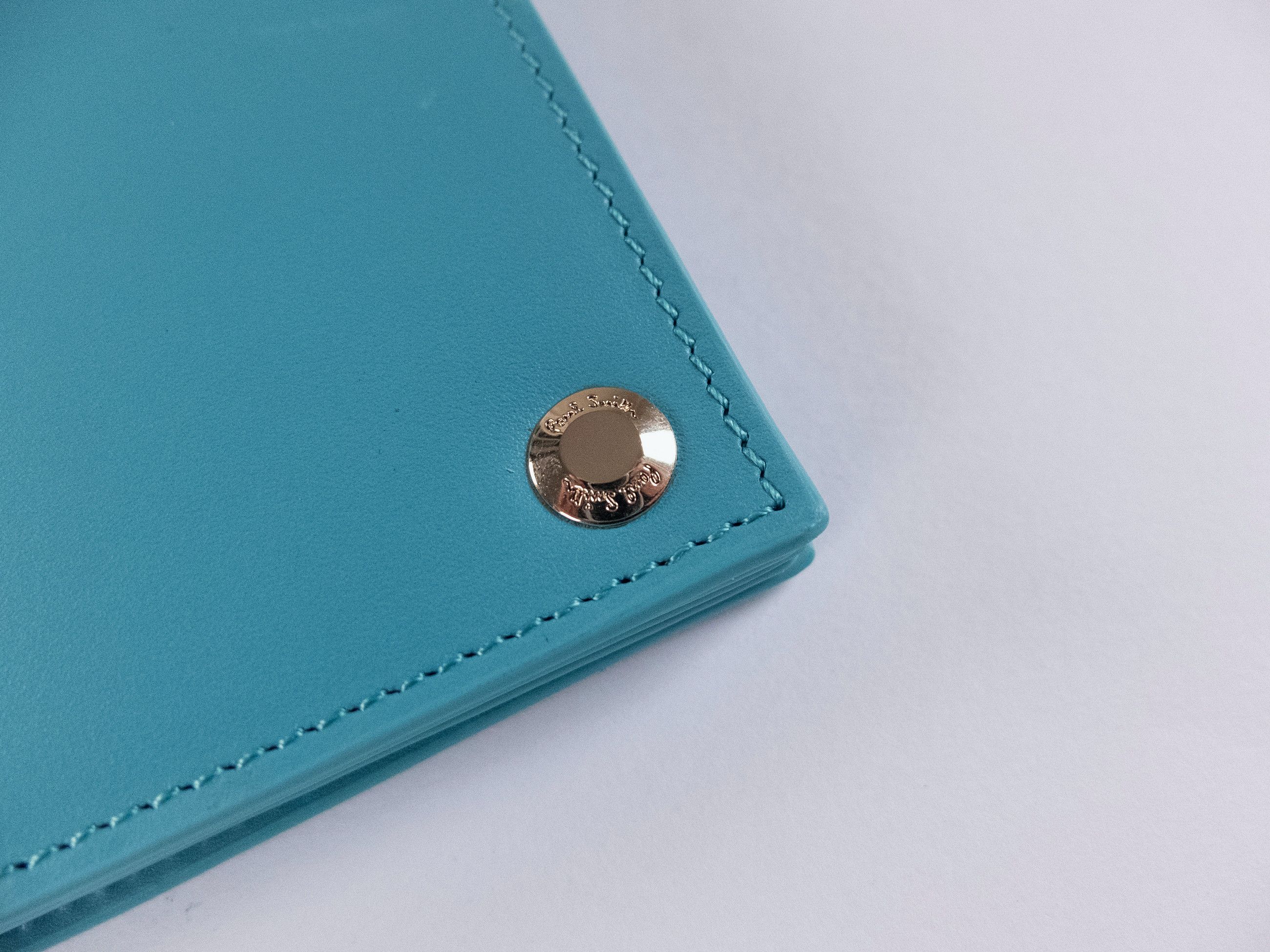 Paul Smith PAUL SMITH blue signature stripe pullout leather card holder Size ONE SIZE - 3 Thumbnail