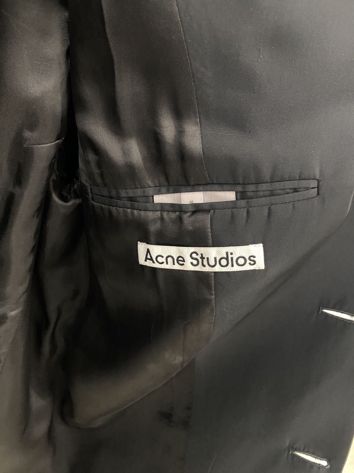 Acne Studios Acne Studios Relaxed Blazer Size 46L - 4 Thumbnail