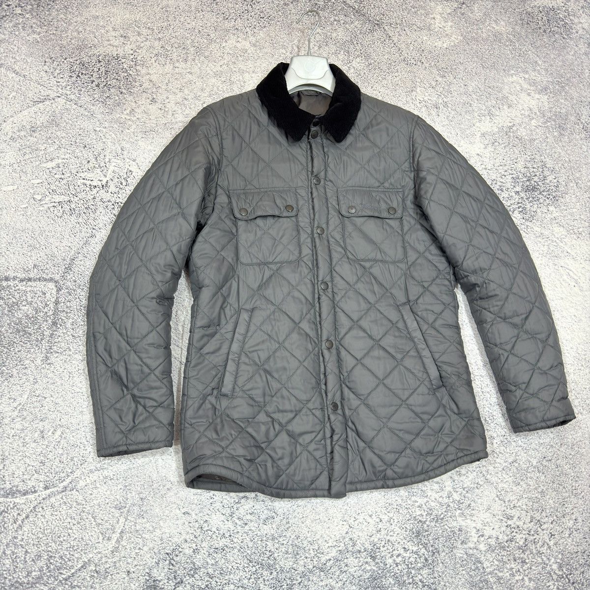 Barbour Akenside Mens Quilted Jacket M size